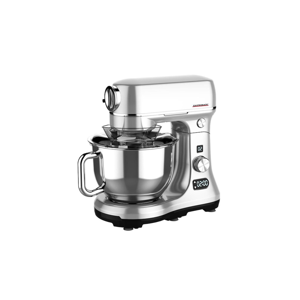 Gastroback Küchenmaschine »Advanced Digital 40977 Silberfarben«