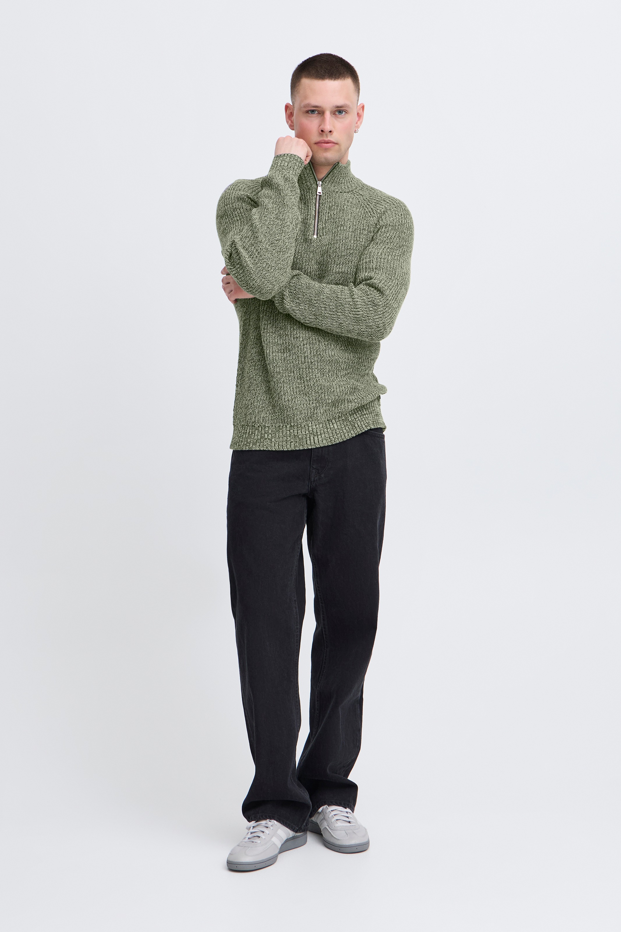 Blend Stehkragenpullover »BHDARIK HALFZIPP«