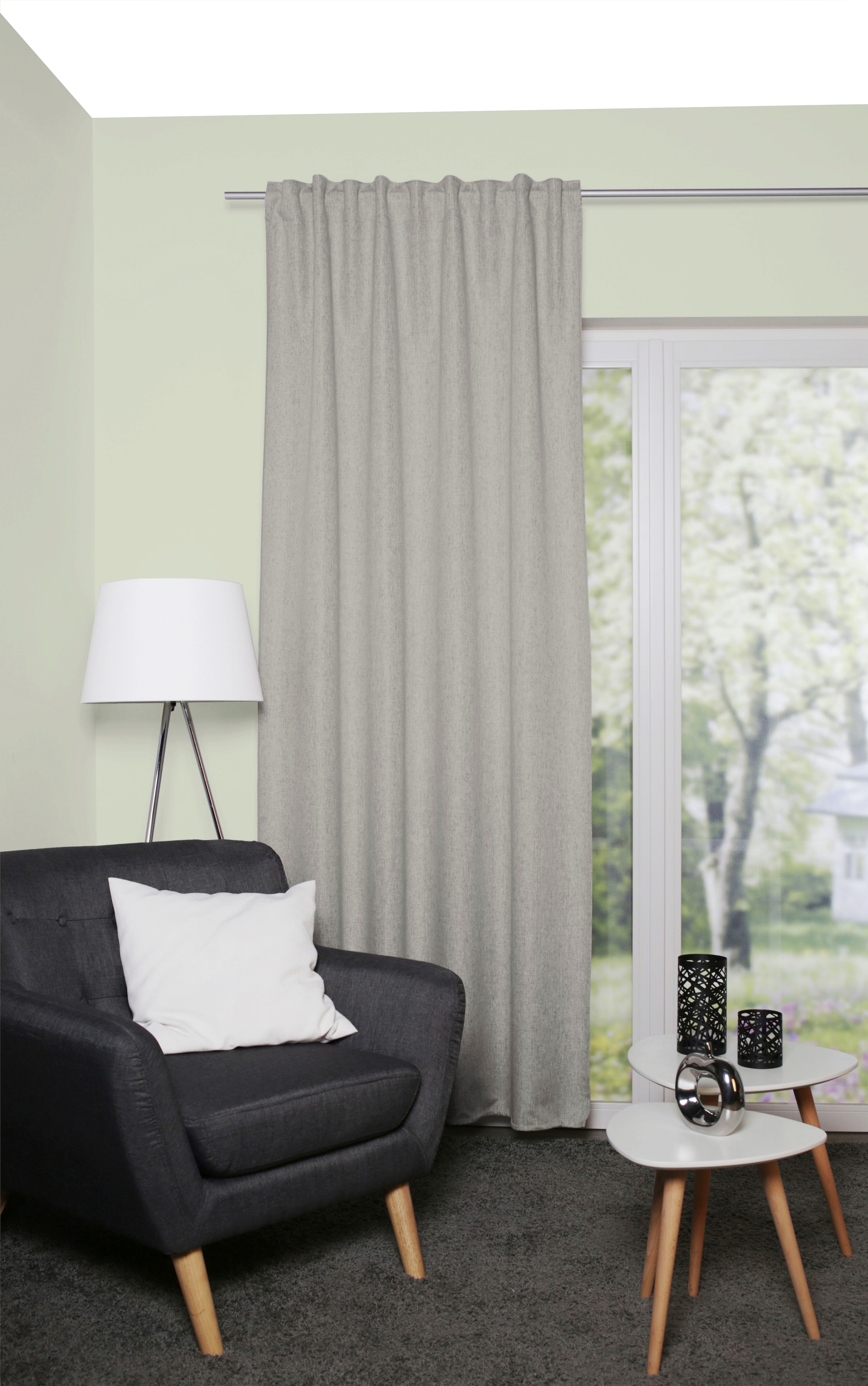 Home Basics Gardine »SANDA Set«, (3 St.), Fertigschal, blackout online  kaufen | Jelmoli-Versand