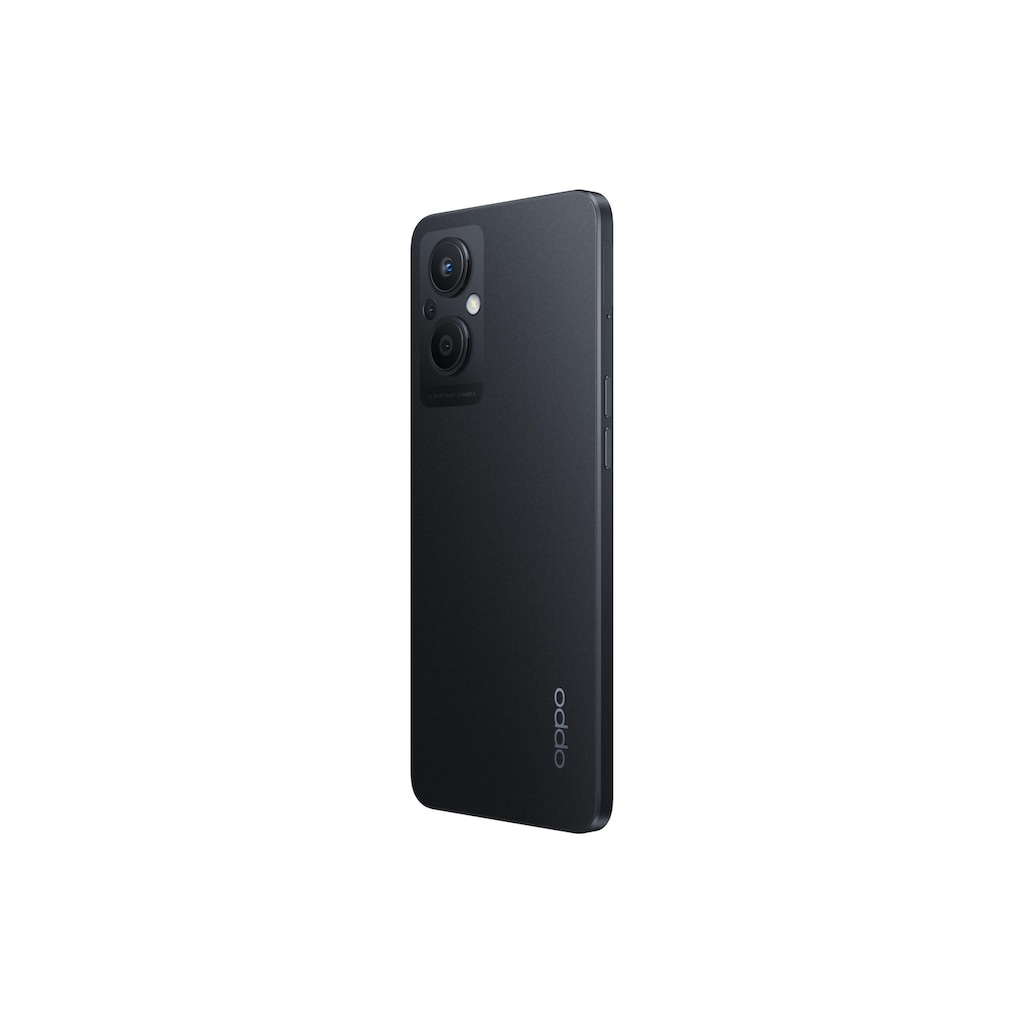 Oppo Smartphone »Reno 8 Lite 128 GB Cosmic«, Cosmic Black, 16,19 cm/6,4 Zoll, 128 GB Speicherplatz, 64 MP Kamera