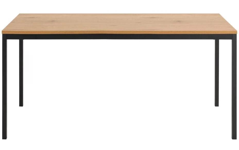 AC Design Esstisch »Seaford Eiche/Schwarz«