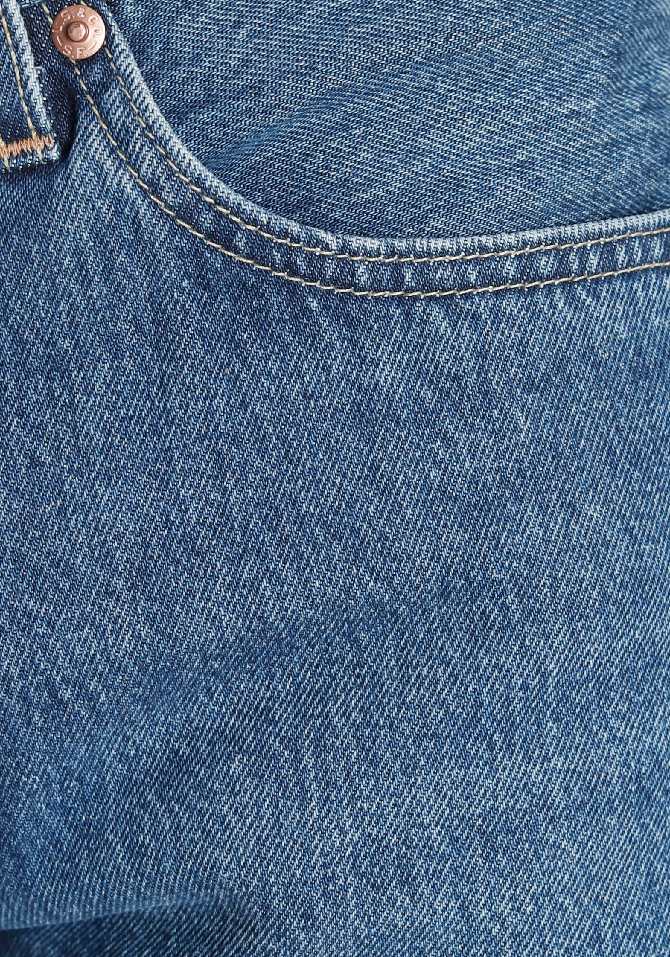 Levi's® Straight-Jeans »501 LEVI'S ORIGINAL«, mit Markenlabel