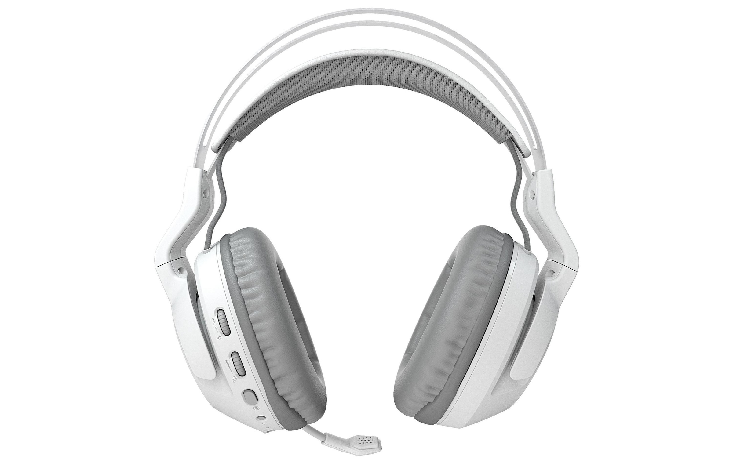 ROCCAT Gaming-Headset »ELO 44933 AIR Weiss«, Mikrofon abnehmbar-Freisprechfunktion