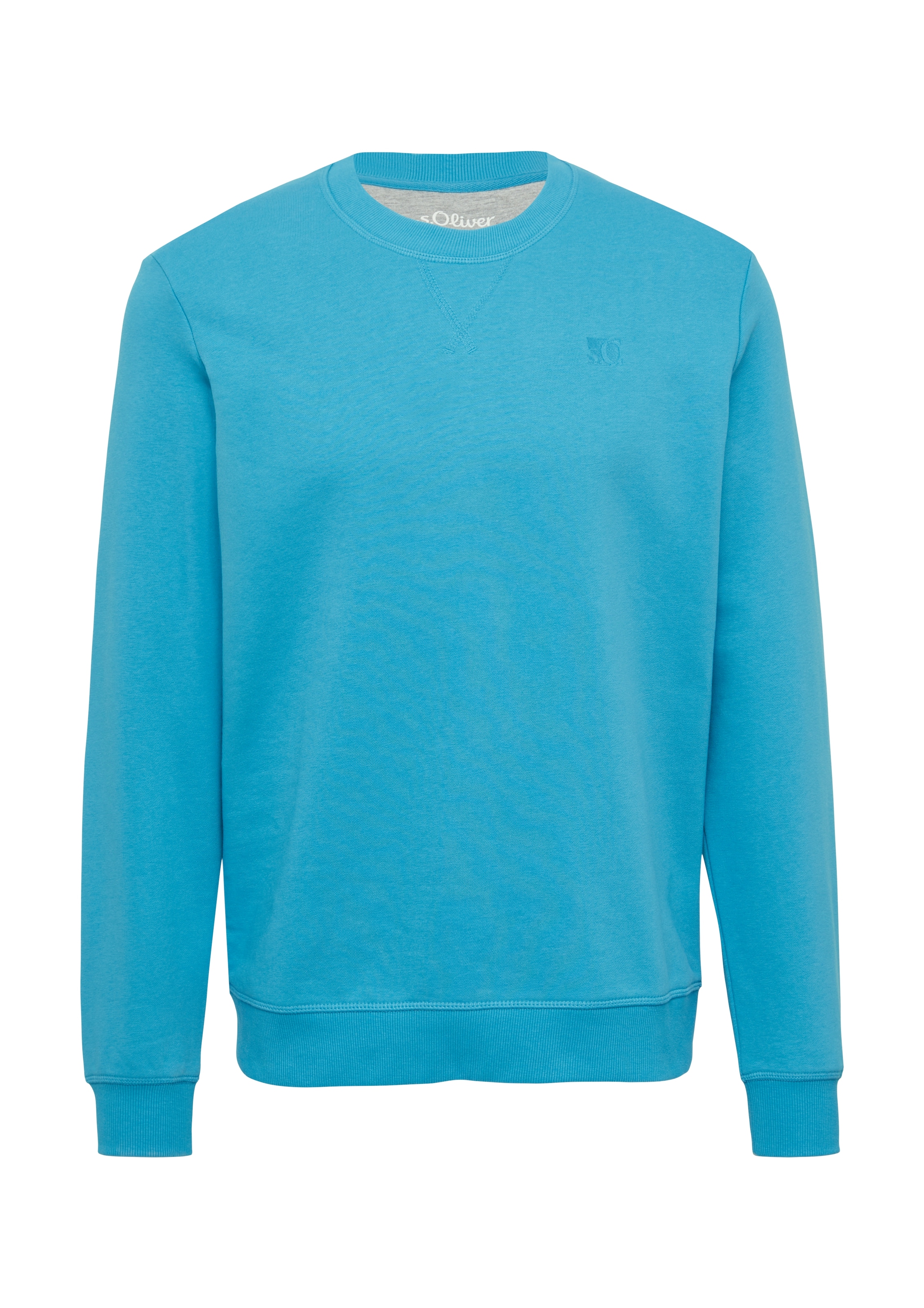 s.Oliver Sweatshirt, mit Logo Stickerei