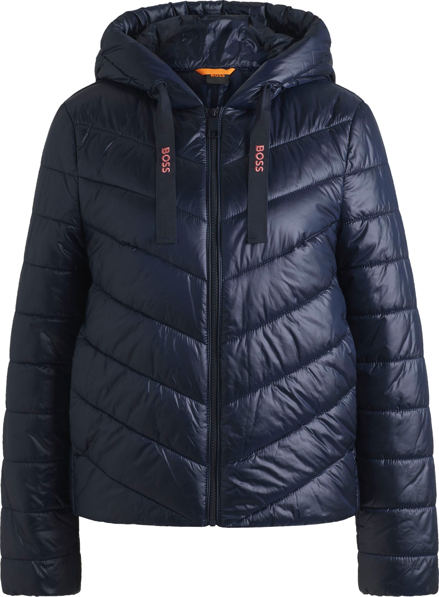 BOSS ORANGE Outdoorjacke »Palatori Premium Damenmode«, mit Kapuze, mit Kapuze