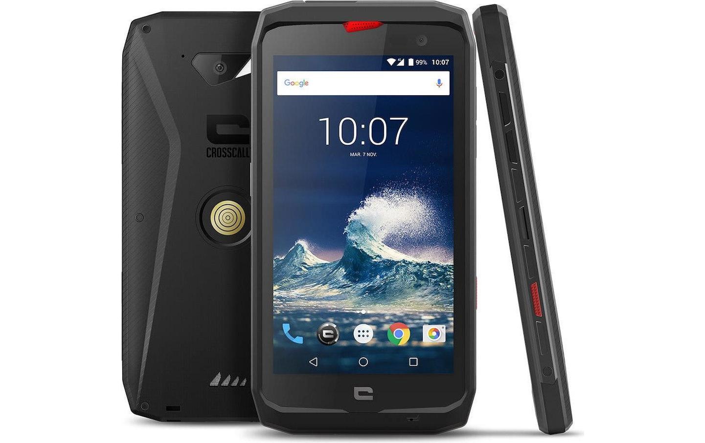 CROSSCALL Smartphone »Smartphones Action-X3«, schwarz