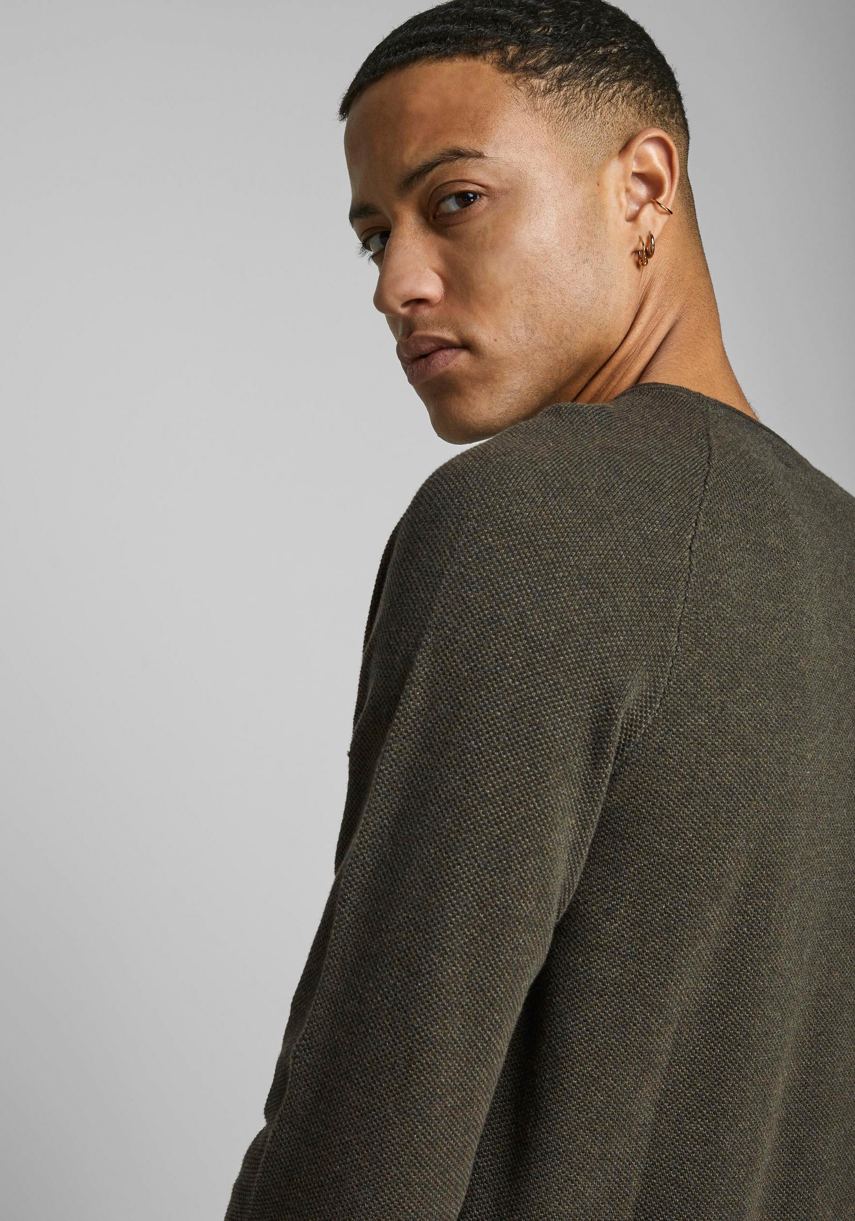 Jack & Jones Rundhalspullover »HILL KNIT«
