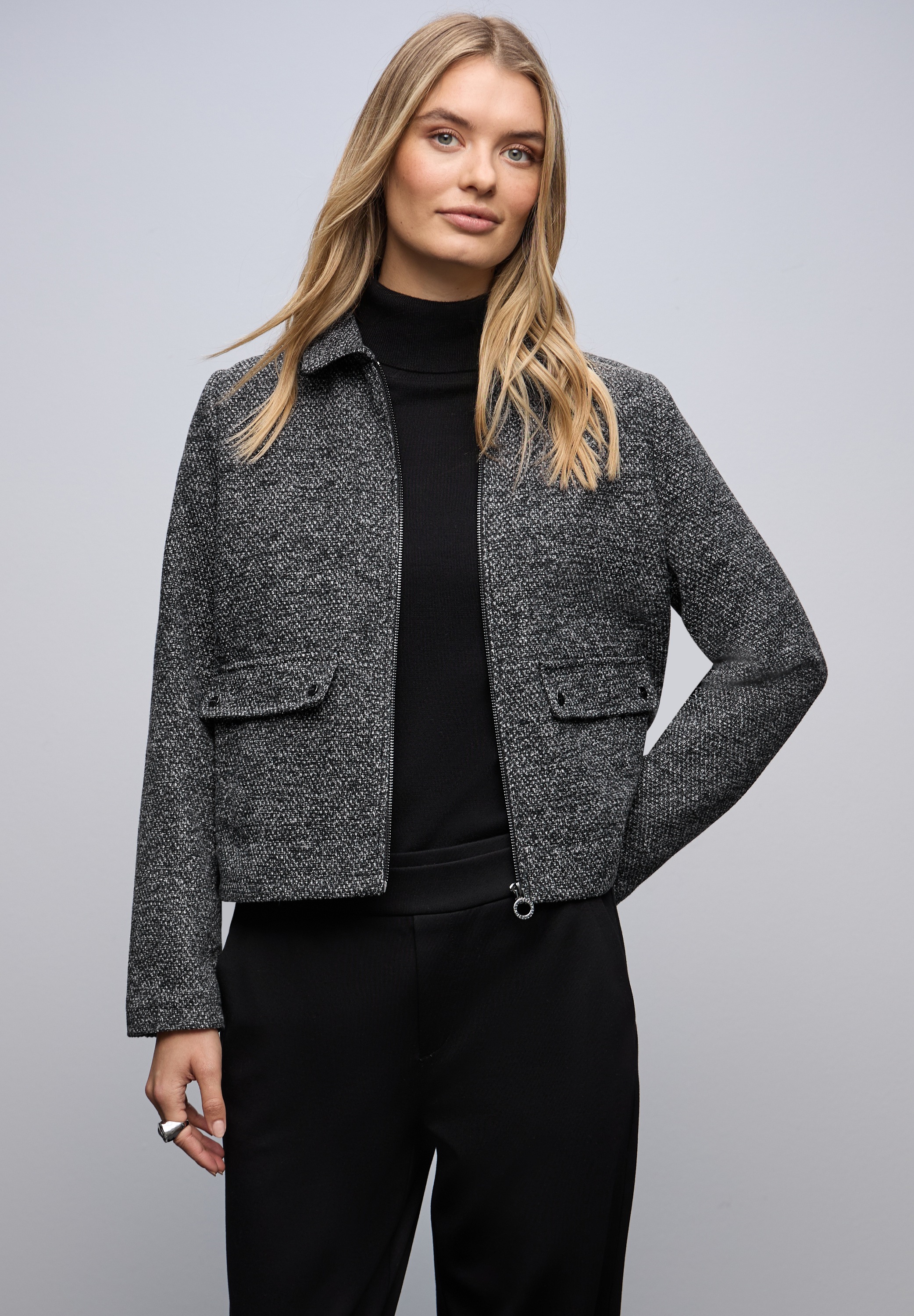 STREET ONE Kurzjacke mit Taschen