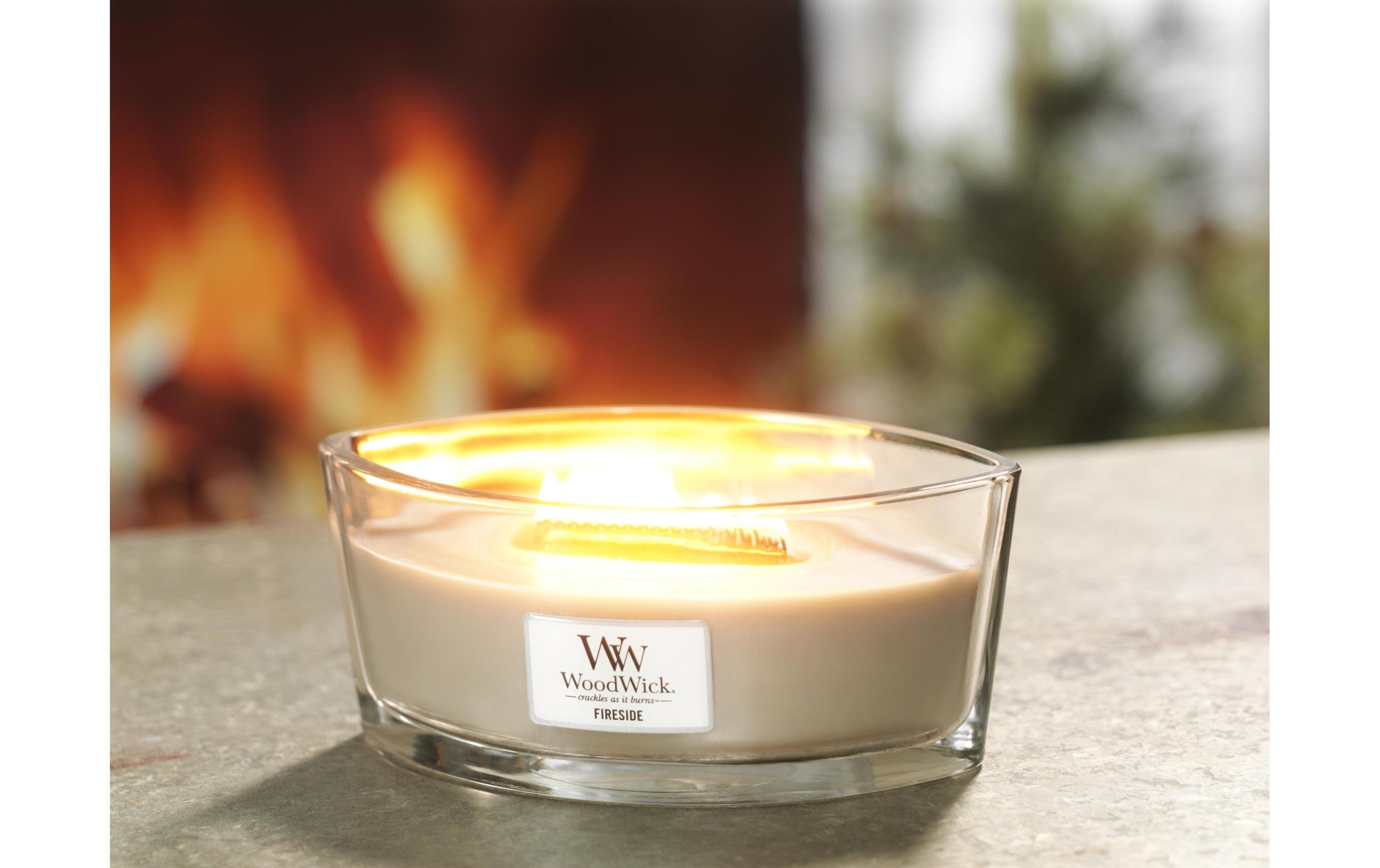 Woodwick Duftkerze »Fireside Ellipse«