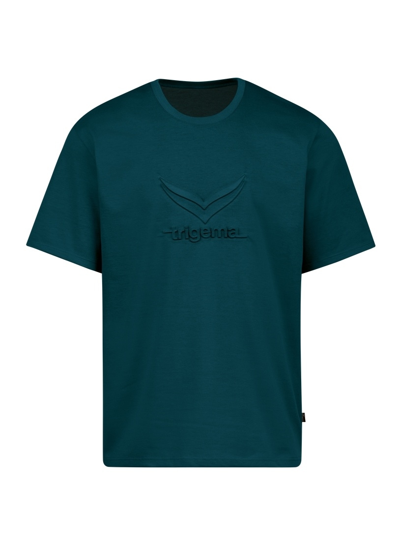 Trigema T-Shirt »TRIGEMA Heavy Oversized T-Shirt mit 3D-Motiv« 1 Stk.