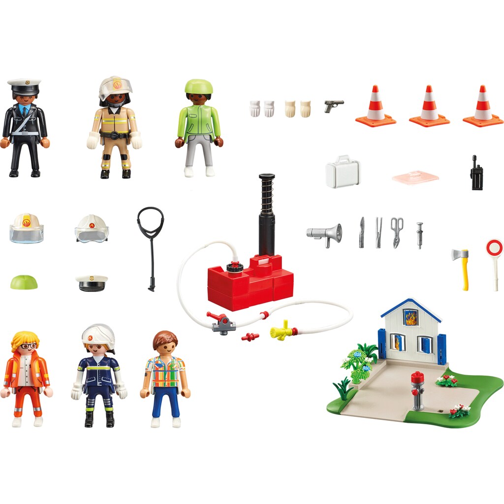 Playmobil® Konstruktions-Spielset »Rescue Mission (70980), My Figures«, (120 St.)