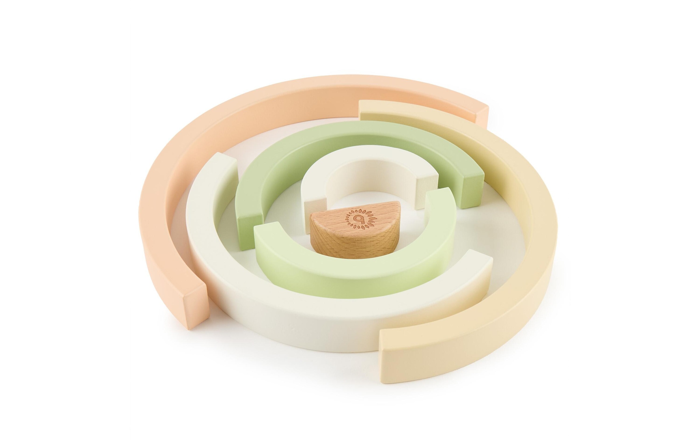 BIECO Stapelspielzeug »Regenbogen Hase Fine 24 cm x 12 cm x 2,5 cm«