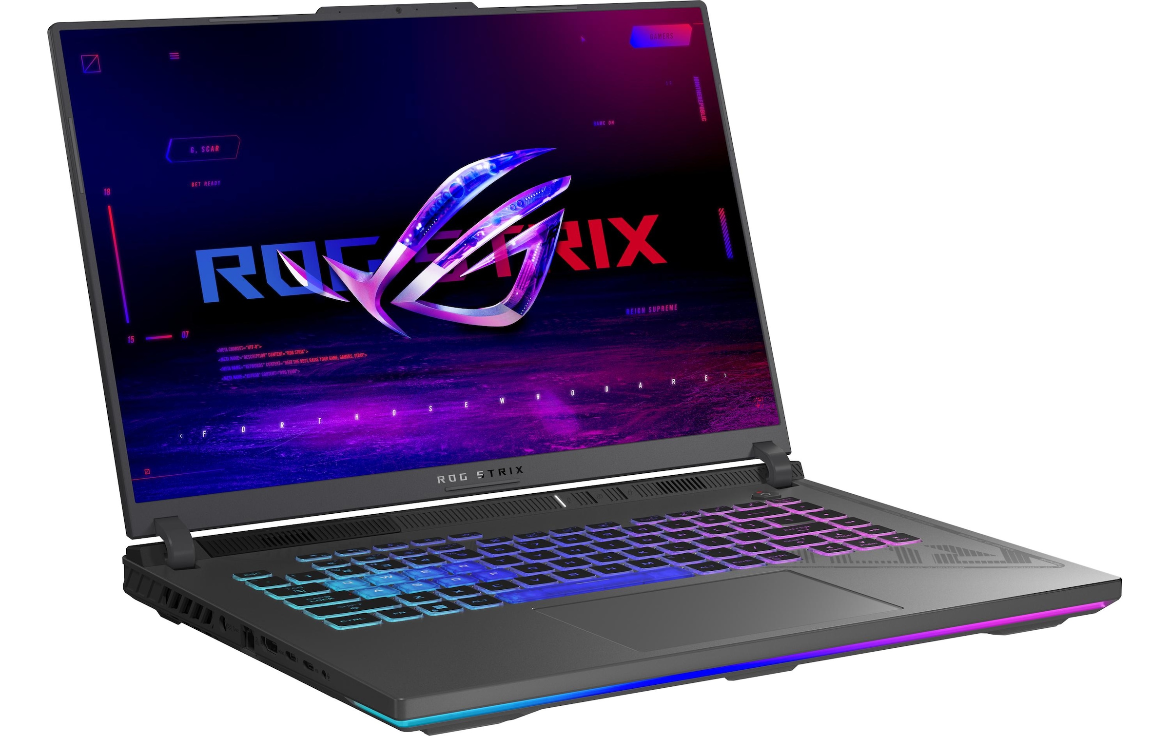 Asus Gaming-Notebook »ROG Strix G16 (G614JVR-N4059W) RTX 4060«, 40,48 cm, / 16 Zoll, Intel, Core i9, GeForce RTX 4060, 1000 GB SSD