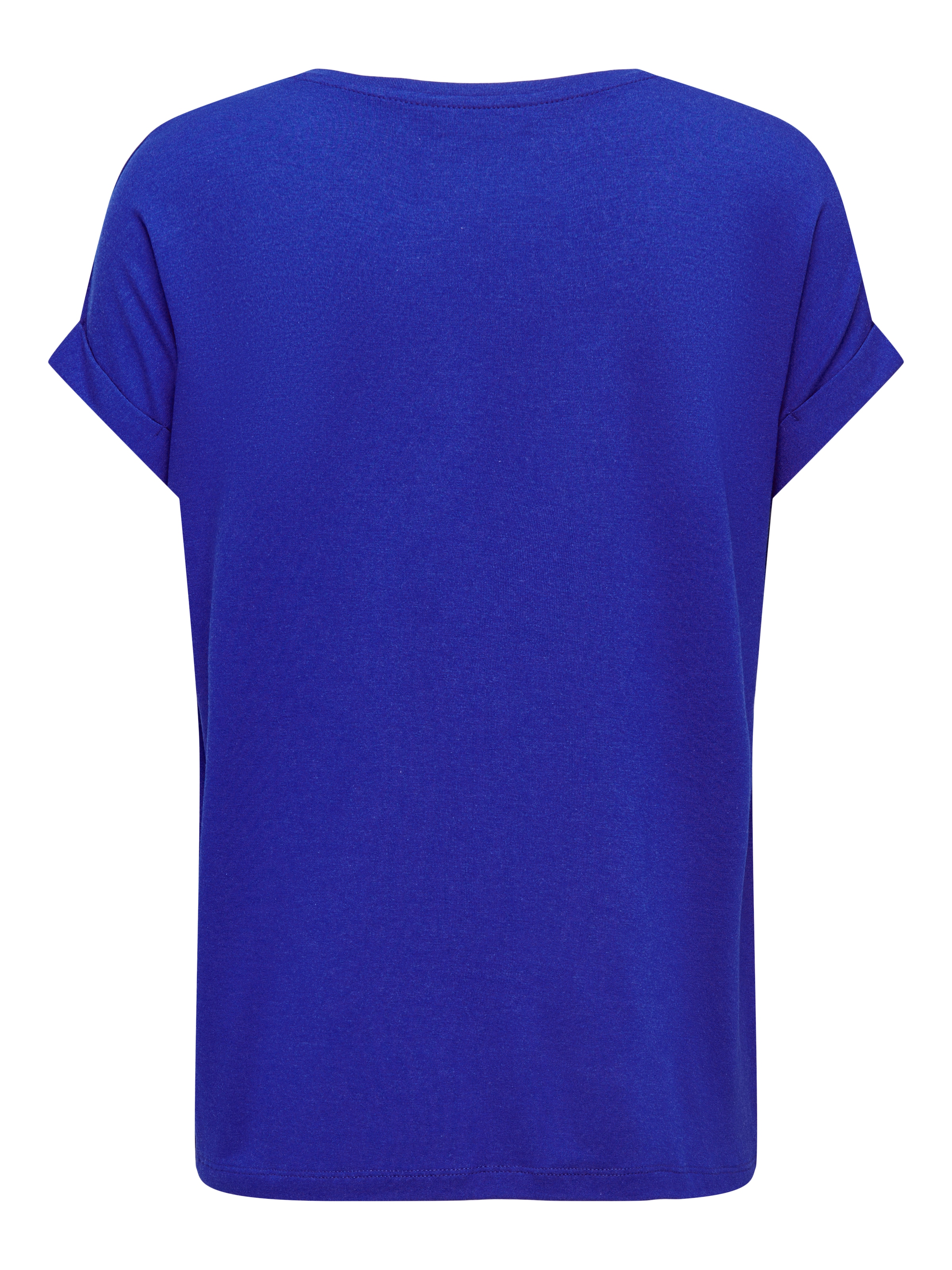 ONLY T-Shirt »ONLMOSTER S/S O-NECK TOP NOOS JRS«, mit Aufschlag am Arm