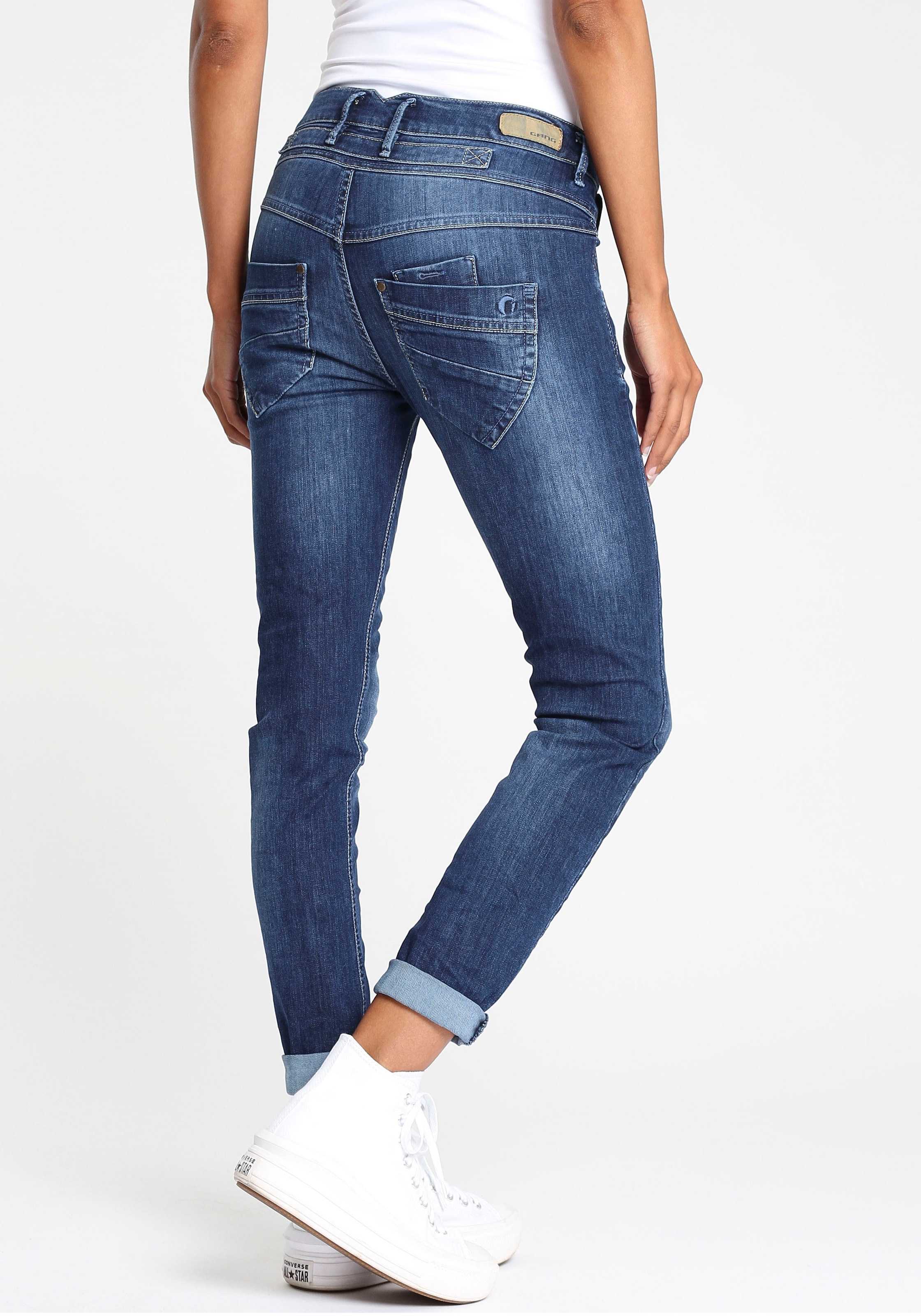 GANG Slim-fit-Jeans »94Marge«, mit besonderem 4-Knopf-Verschluss