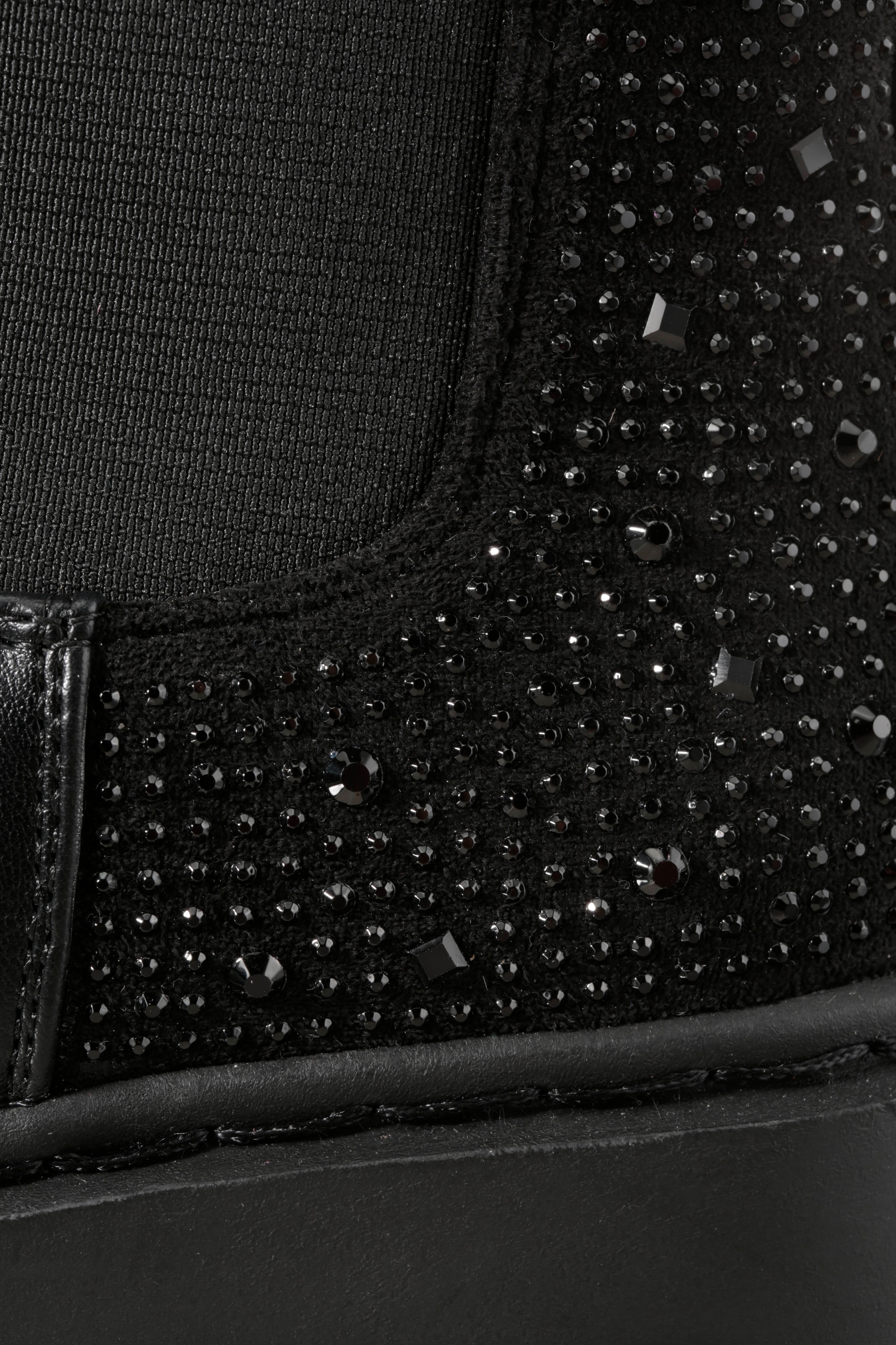 Aniston SHOES Chelseaboots, Schlupfboots, Plateaustiefelette, mit Glitzersteine - NEUE KOLLEKTION