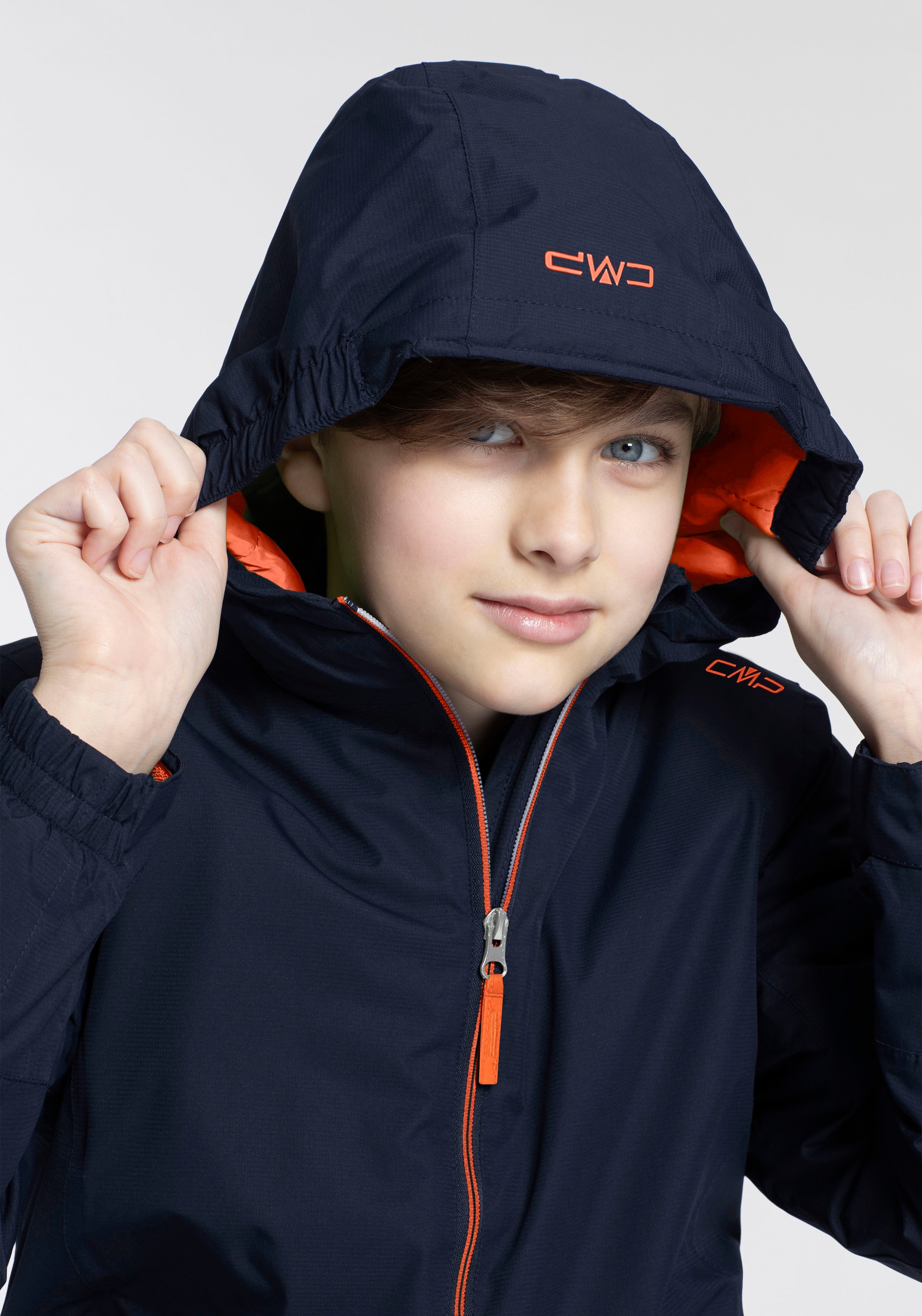 CMP Winterjacke, (1 St.), mit Kapuze