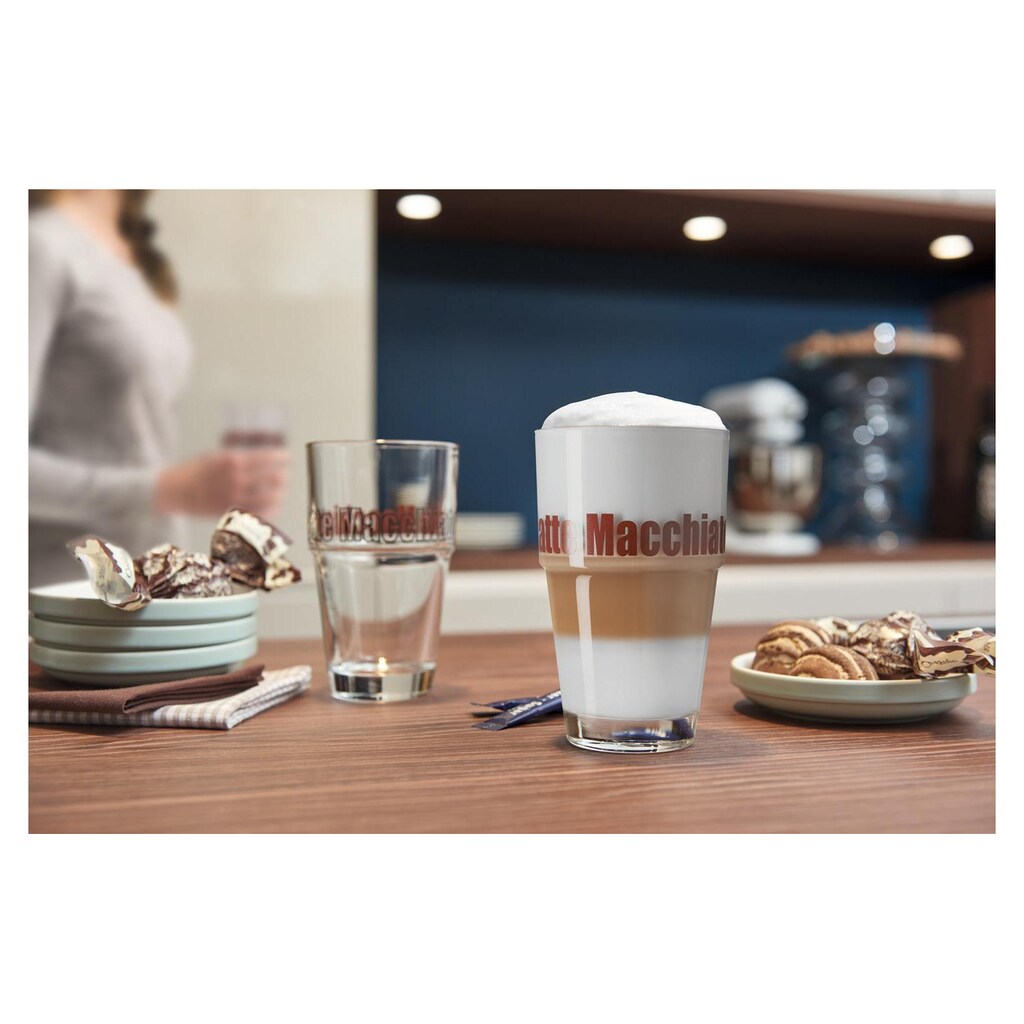 LEONARDO Latte-Macchiato-Glas »Macchiato Glas Solo«, (6 tlg.)