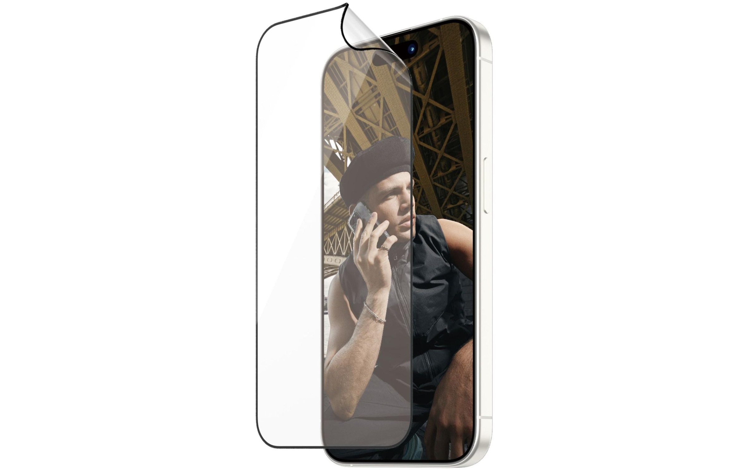 PanzerGlass Displayschutzglas »Matrix iPhone 15 Pro«, für iPhone 15 Pro, (1 St.)