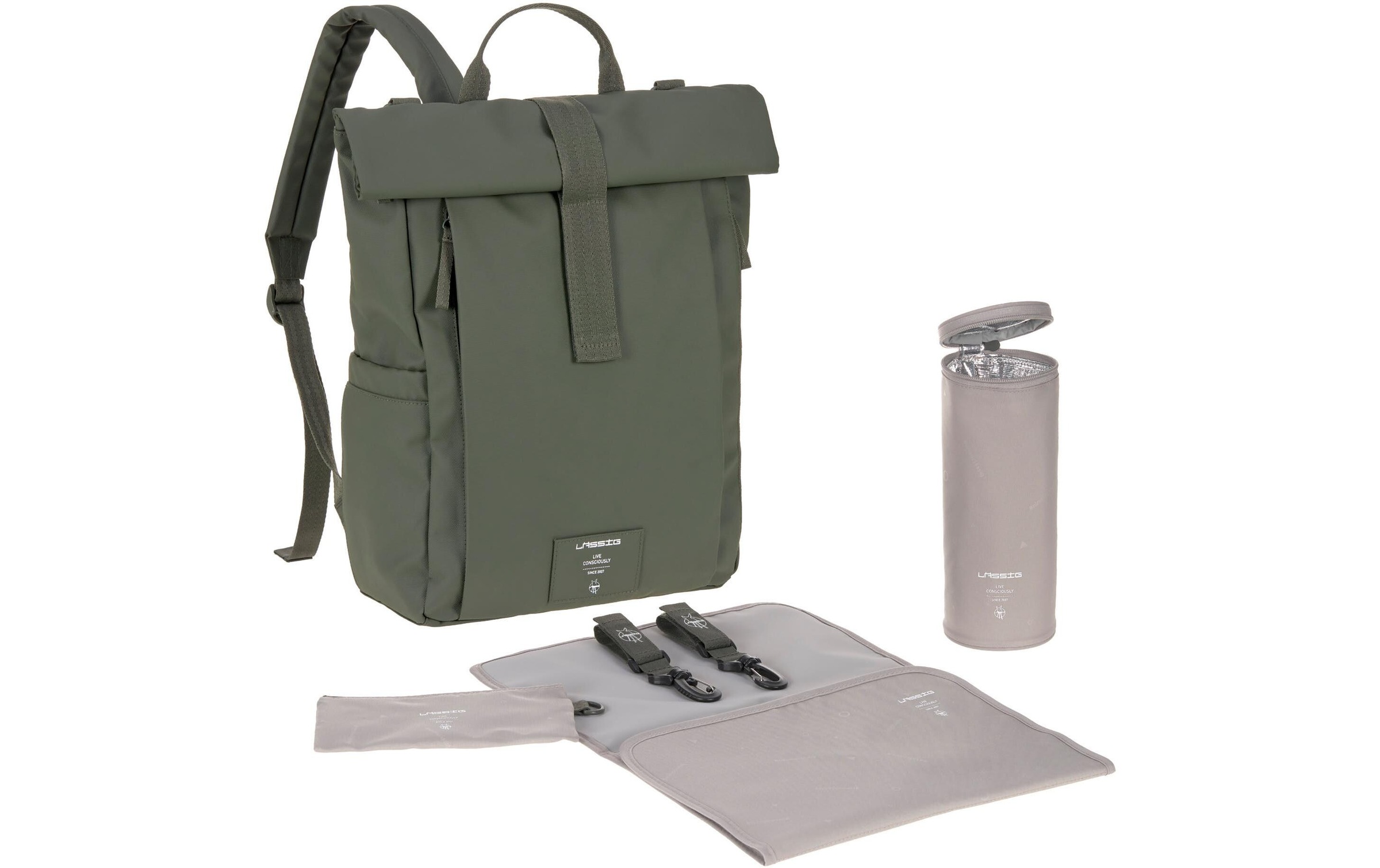 LÄSSIG Wickelrucksack »Rolltop Up«