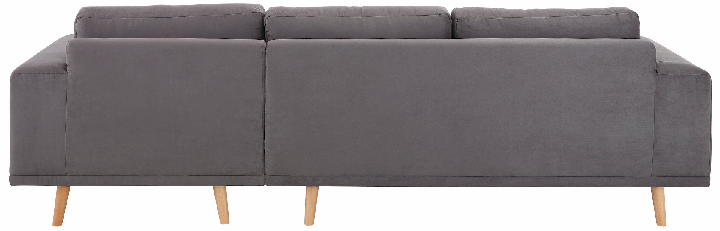 Home affaire Ecksofa »Lasse L-Form«, im scandinavischen Stil mit Holzfüssen