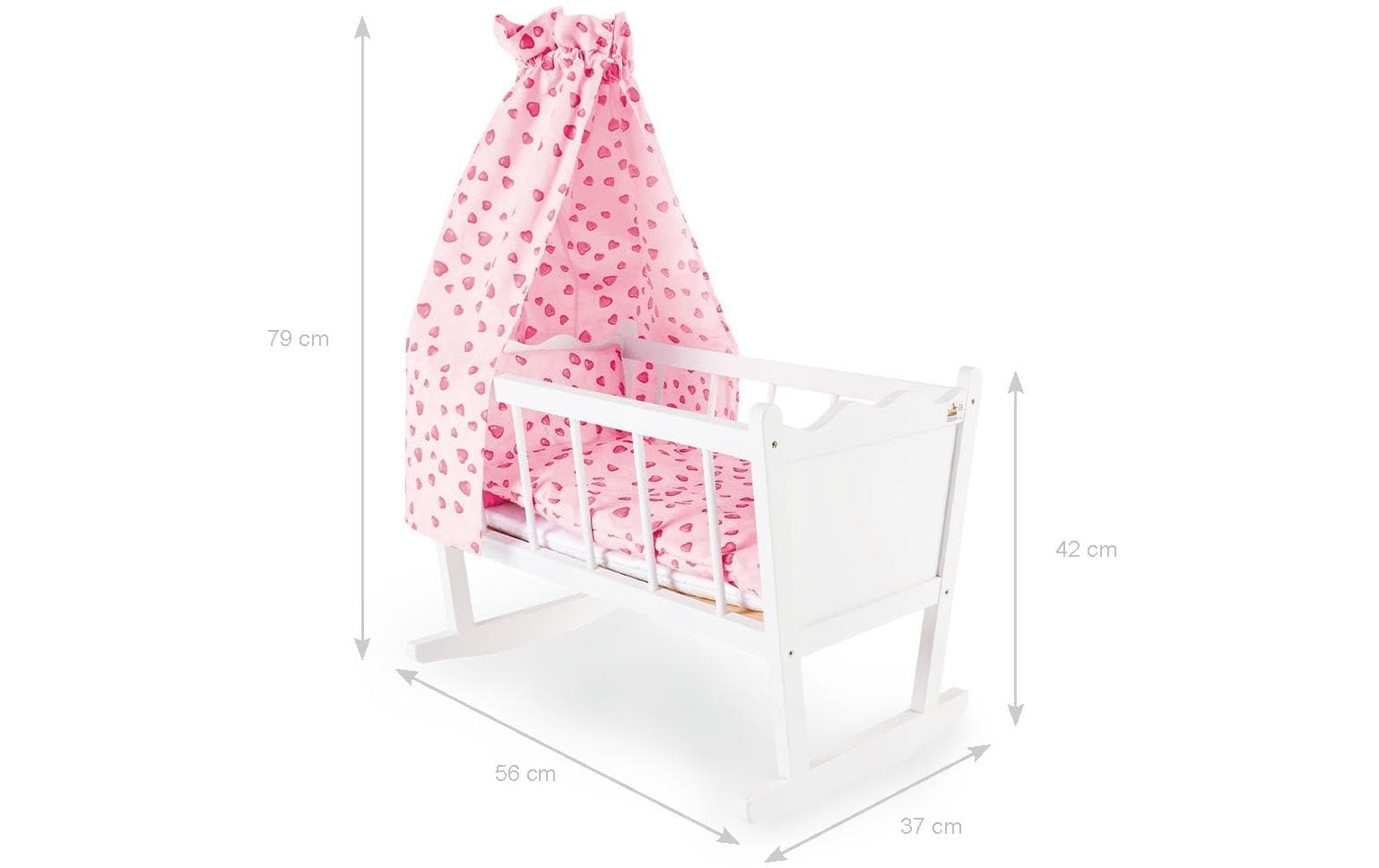 Pinolino® Puppenmöbel »Puppenwiege Merle«