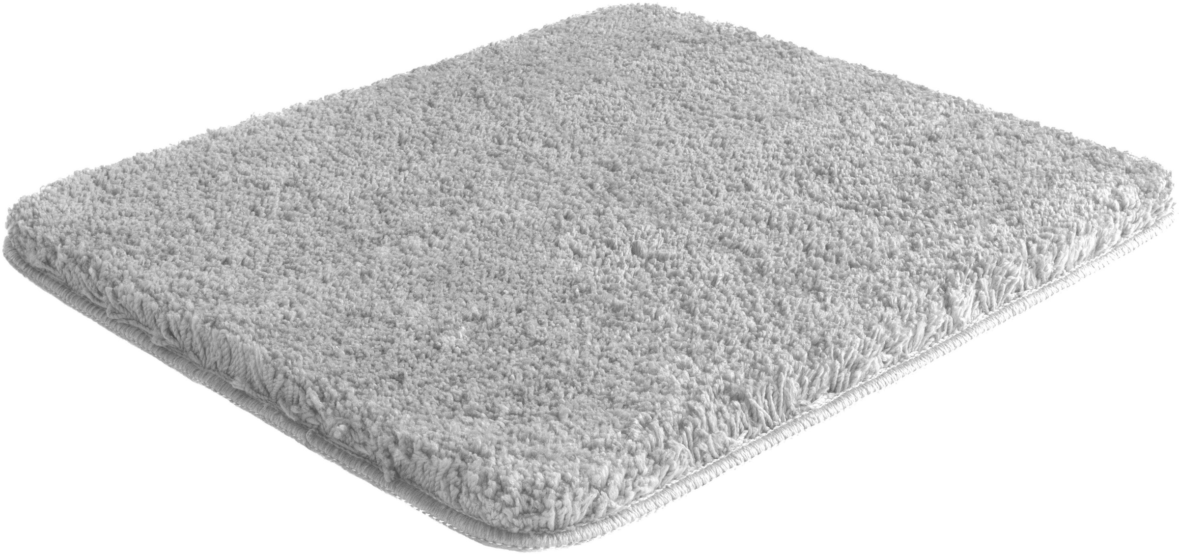 my home Badematte »Sanremo, Badvorleger, Badezimmer Teppich, sehr weich«, rutschhemmend beschichtet, fussbodenheizungsgeeignet-schnell trocknend, Badteppich, unifarben, rechteckig, rund & als 3-tlg. Set erhältlich