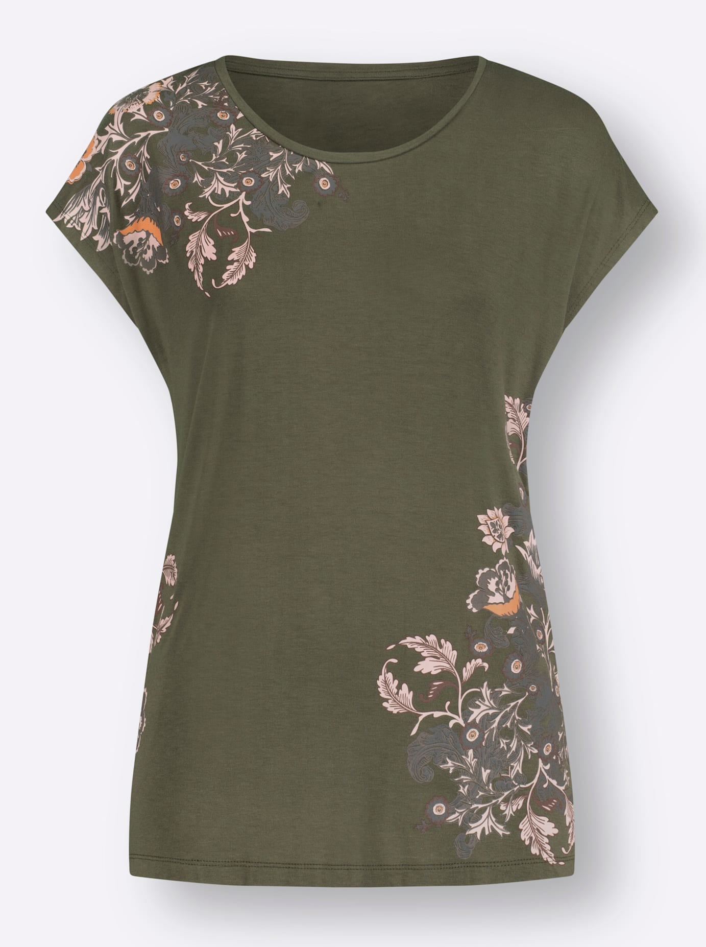 Ambria Rundhalsshirt »Shirt«, (1 tlg.)