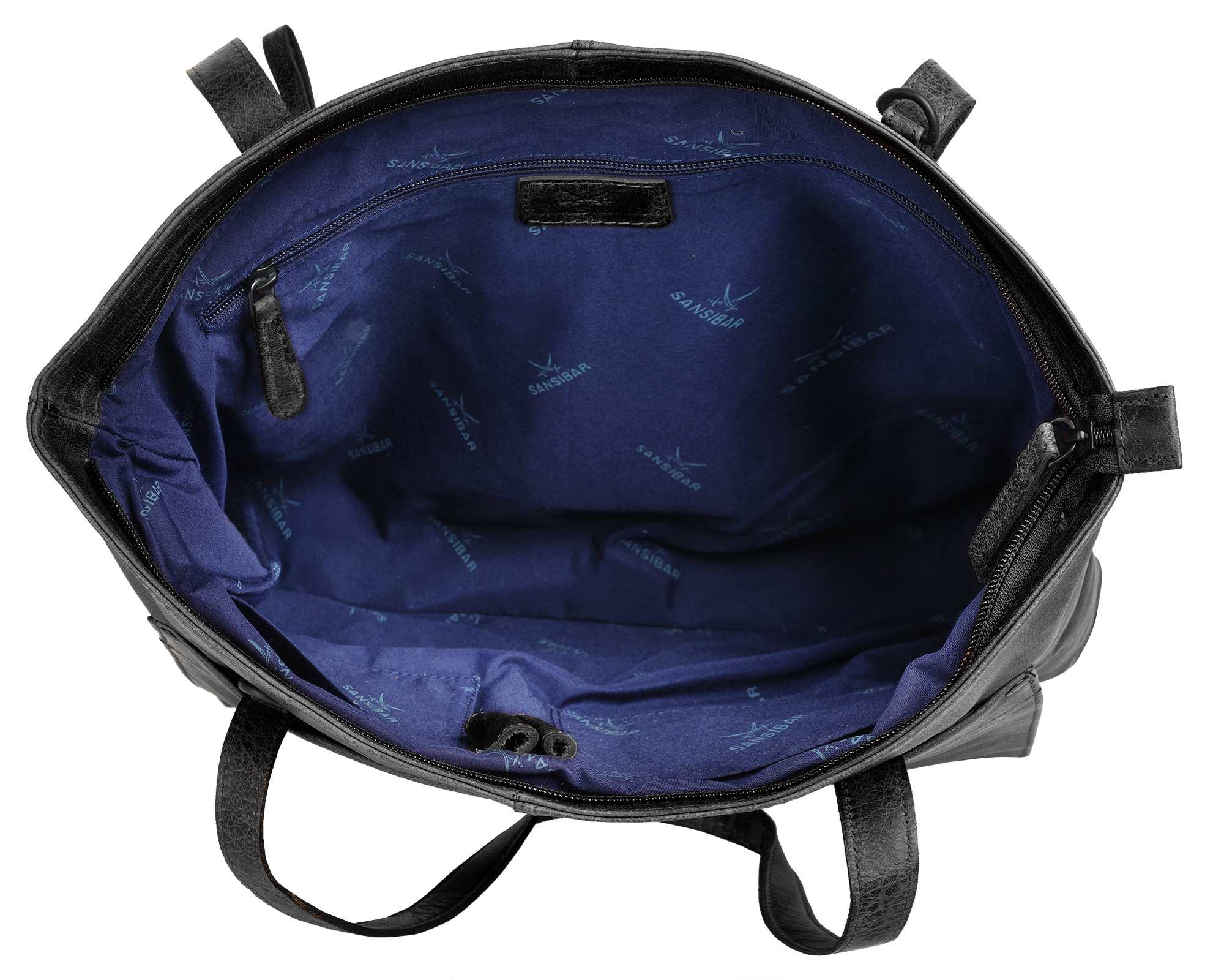 Sansibar Shopper, echt Leder