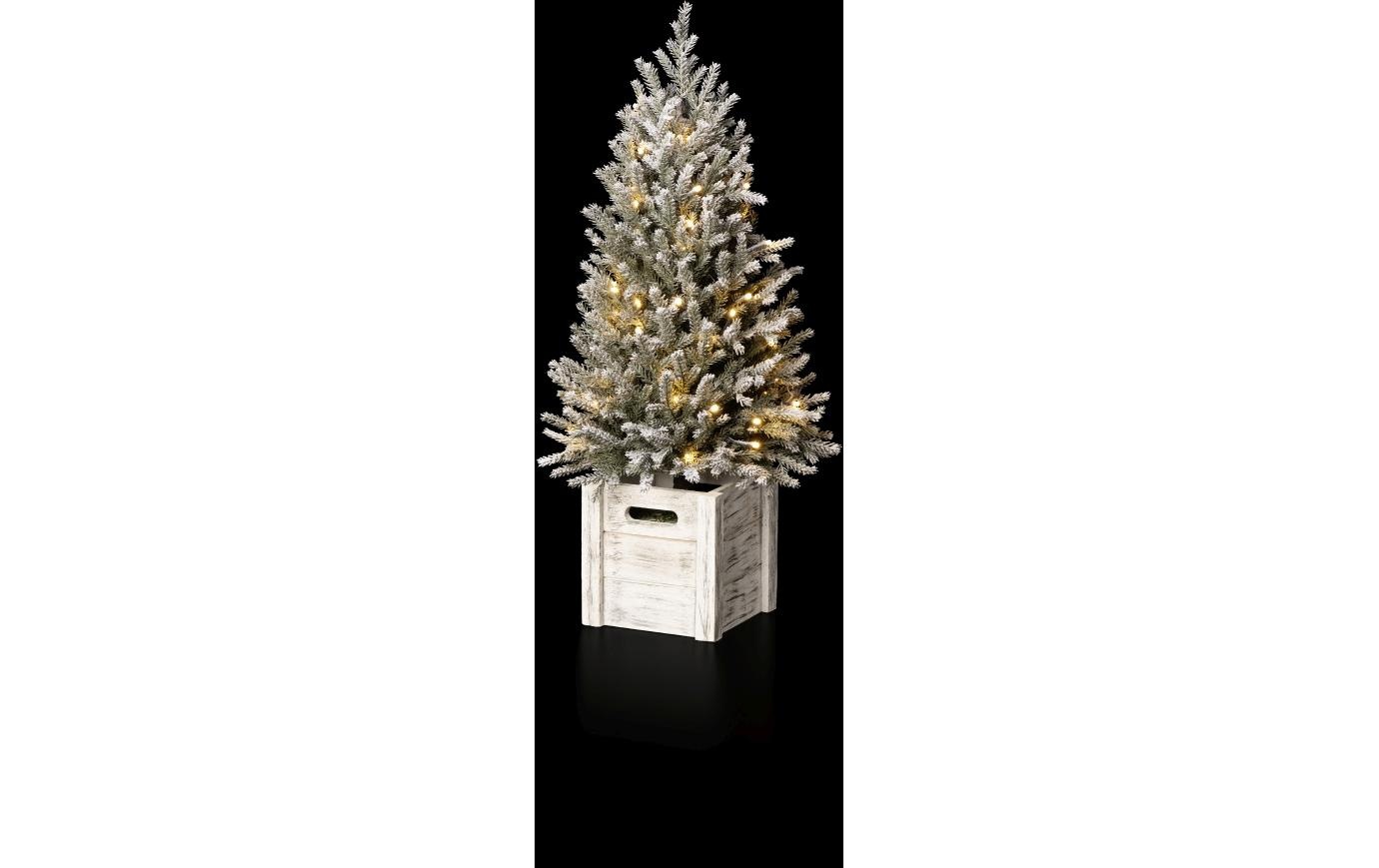 STT Künstlicher Weihnachtsbaum »Snowy Tree klein«, Timerfunktion