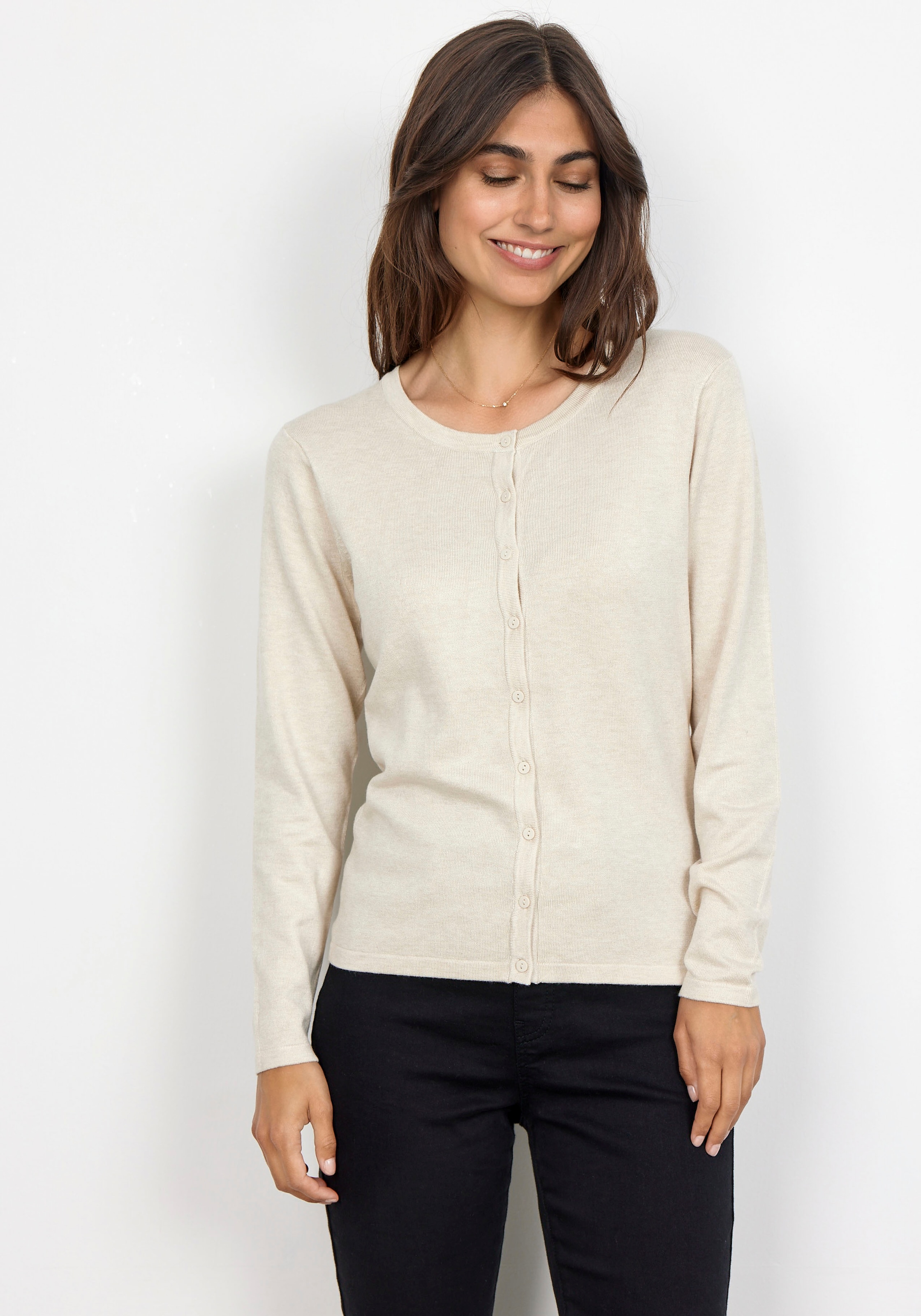 soyaconcept Strickjacke »SC-Dollie446«, ein Klassiker