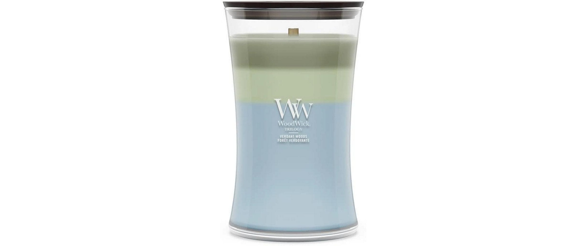 Woodwick Duftkerze "Verdant Woods Trilogy Large Jar"