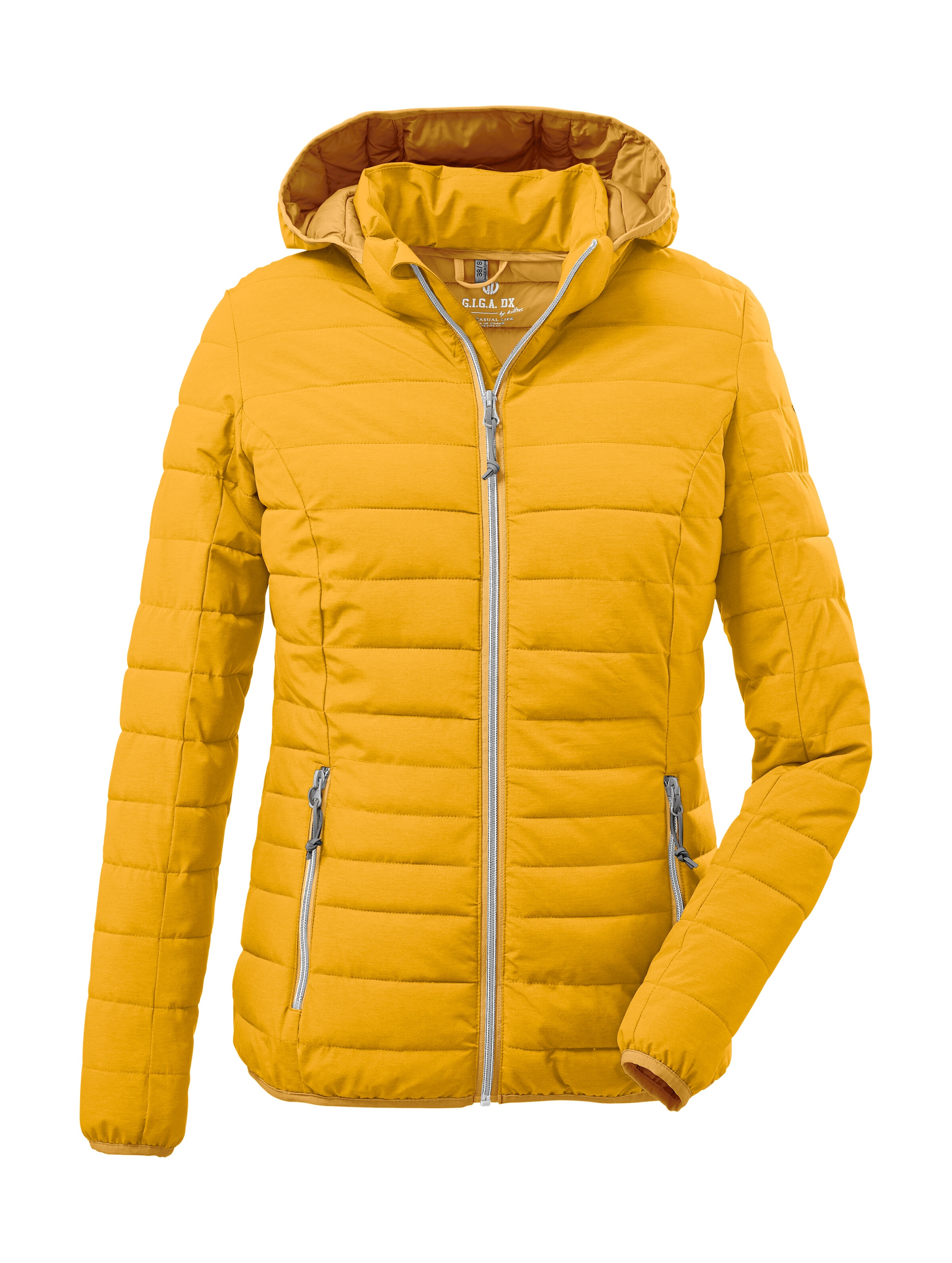 G.I.G.A. DX by killtec Steppjacke »Uyaka« Leichte, wasserabweisende Damenjacke mit abzippbarer Kapuze