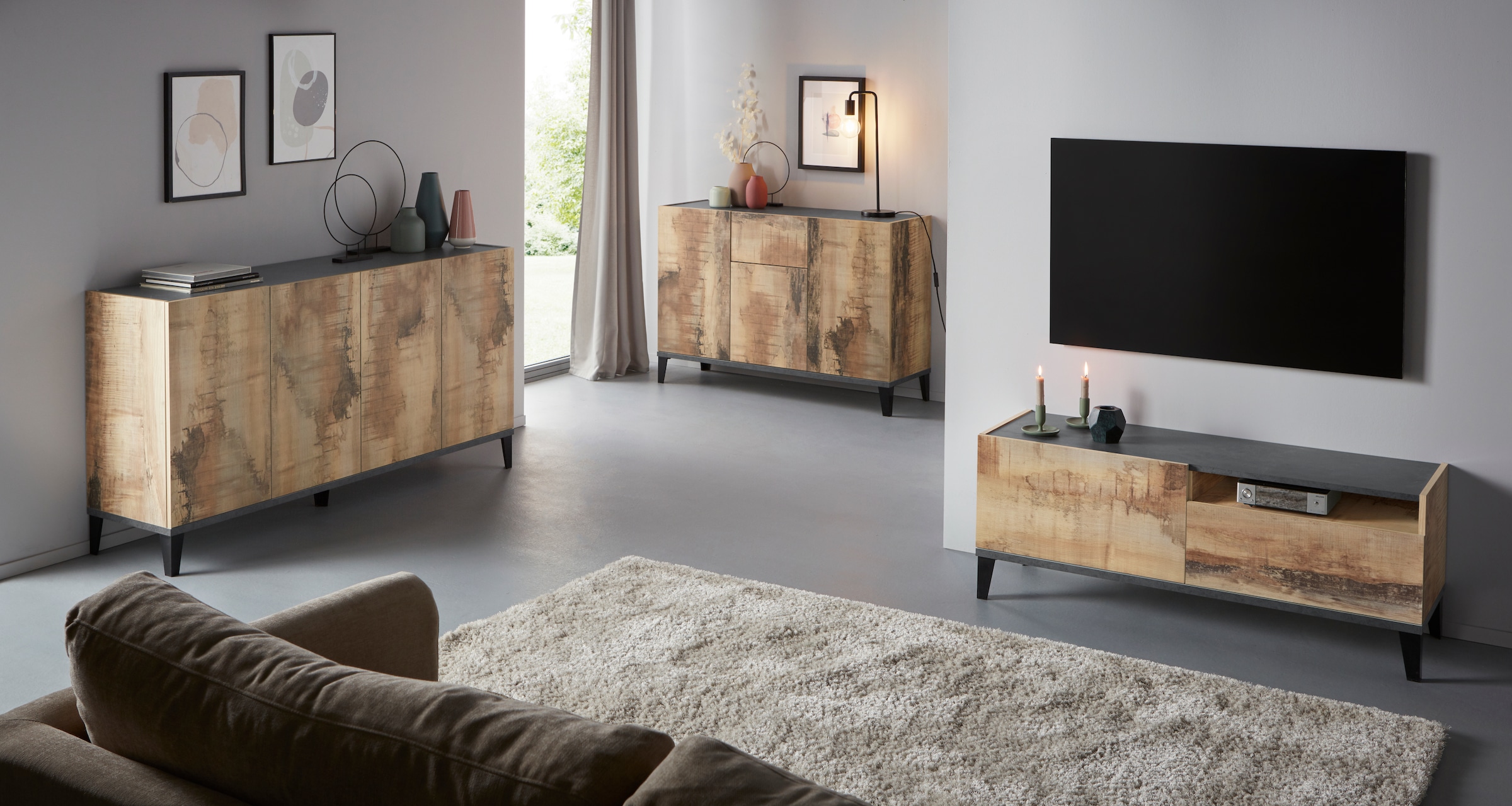 INOSIGN Sideboard »Sunrise«, Breite 160 cm