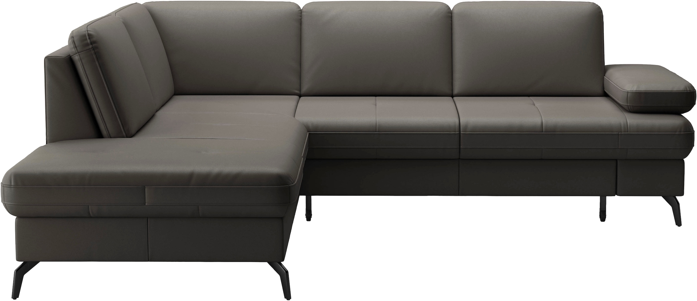 sit&more Ecksofa "Morris Jubi, Ottomane, Breite 238 cm" mit Armteilfunktion, wahlweise mit Schlaffunktion