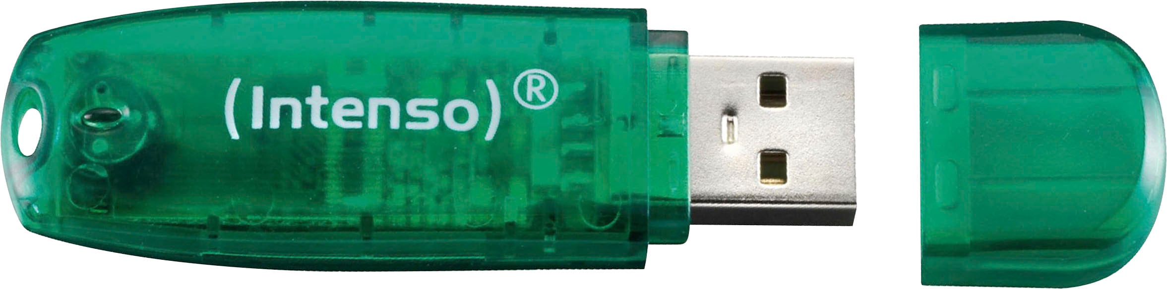 Intenso USB-Stick »Rainbow Line«, (Lesegeschwindigkeit 28 MB/s)