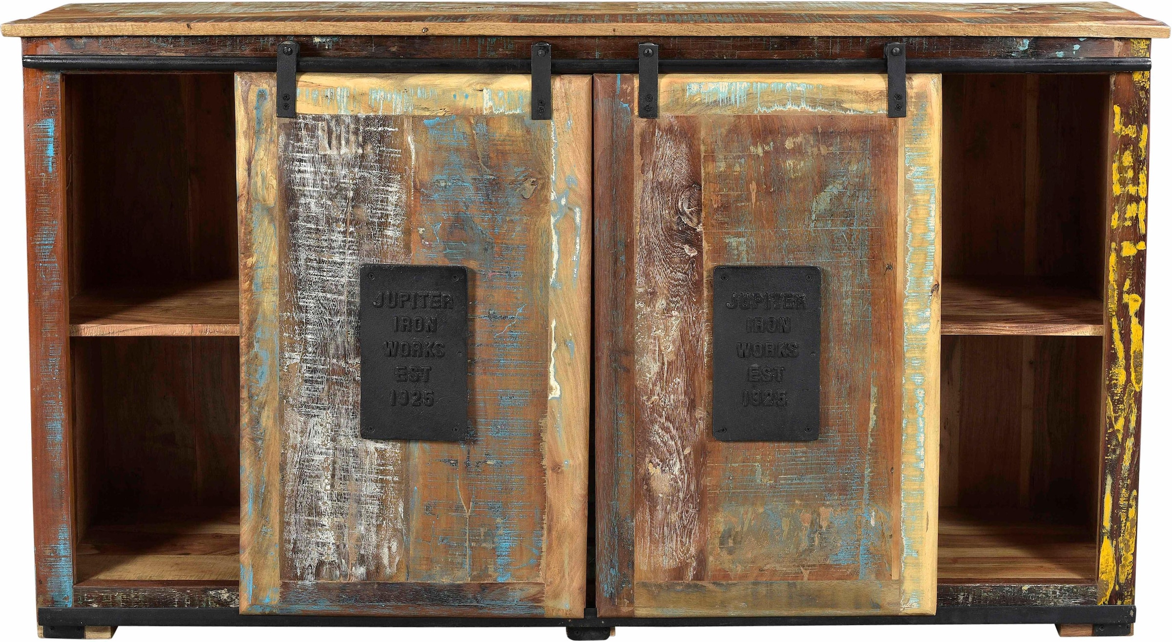 SIT Sideboard »Jupiter«, aus recyceltem Altholz, Shabby Chic, Vintage