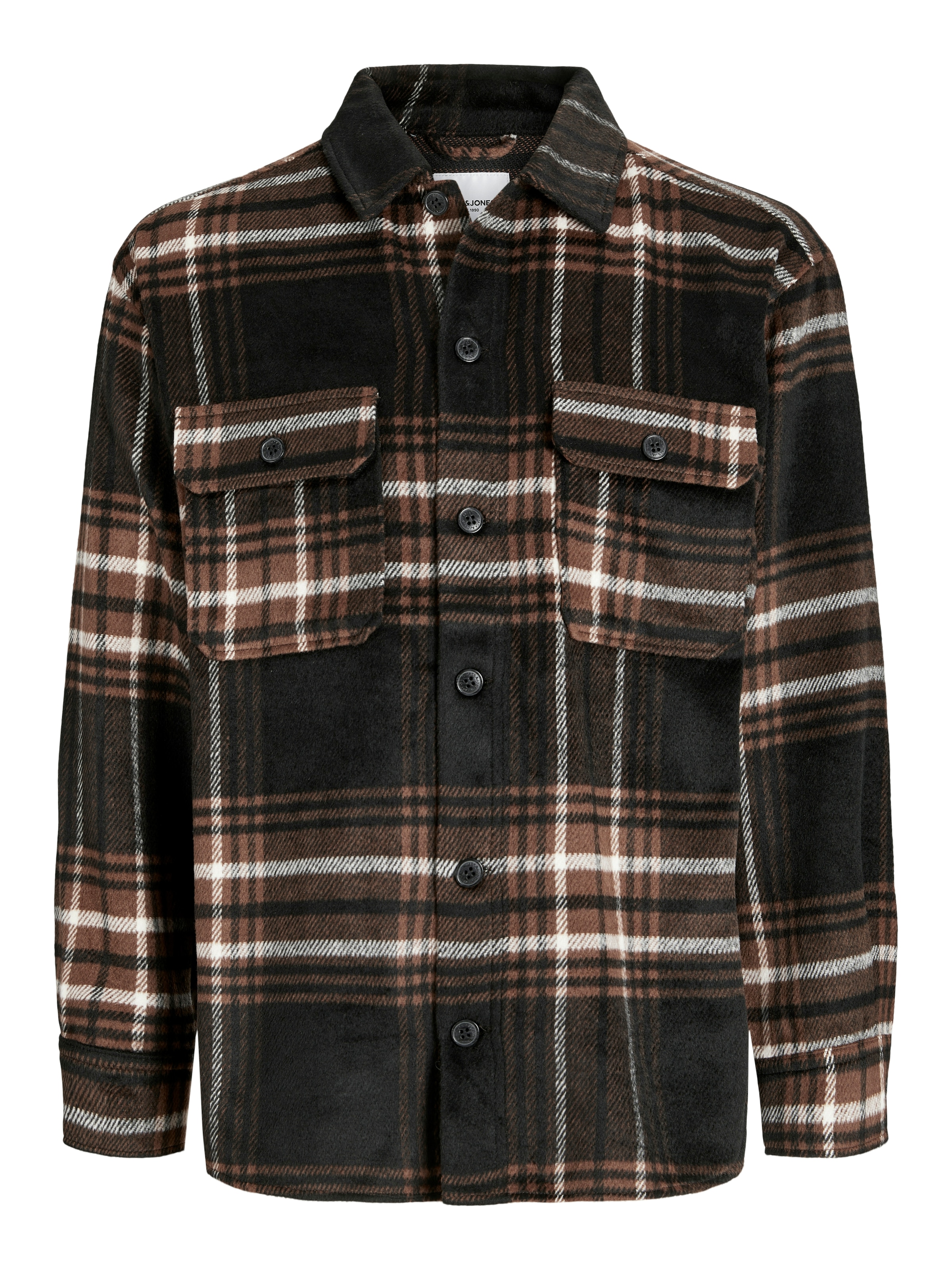 Jack & Jones PlusSize Langarmhemd »JJEBRADLEY OLLIE OVERSHIRT LS NOOS PLS«