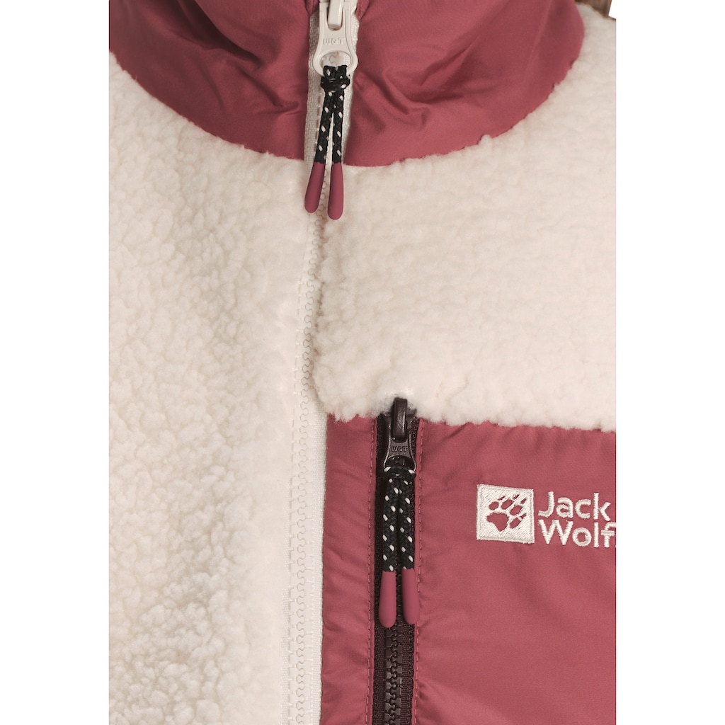 Jack Wolfskin Fleecejacke »ICE CURL JACKET K«, aus 300er-Fleece