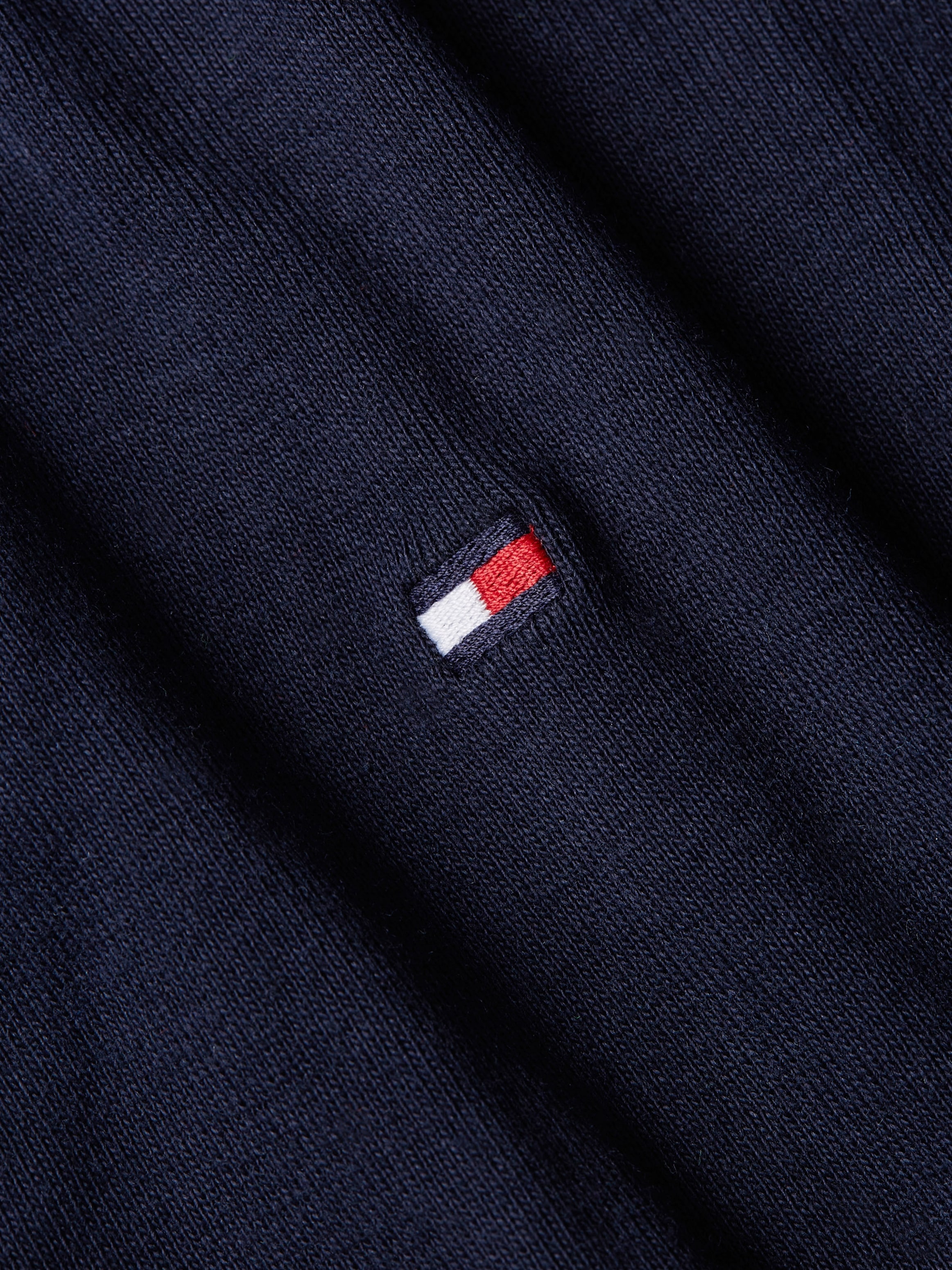 Tommy Hilfiger T-Shirt »SLIM V-NECK CODY shoppen bei mit online Logostickerei Schweiz Jelmoli-Versand RIB SS«, dezenter