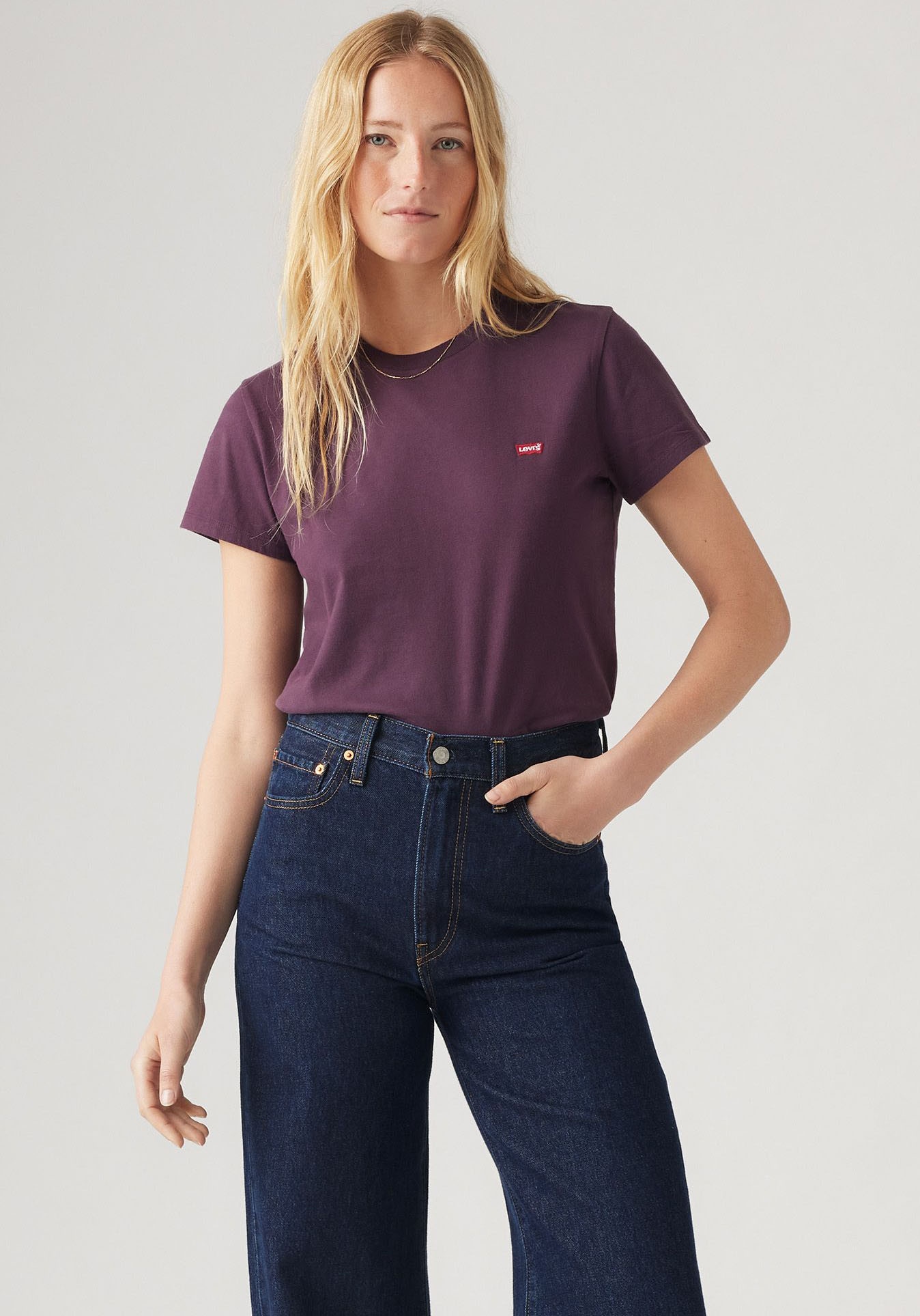 Levi's® T-Shirt »TEE Minilogo«, mit kleiner Logostickerei