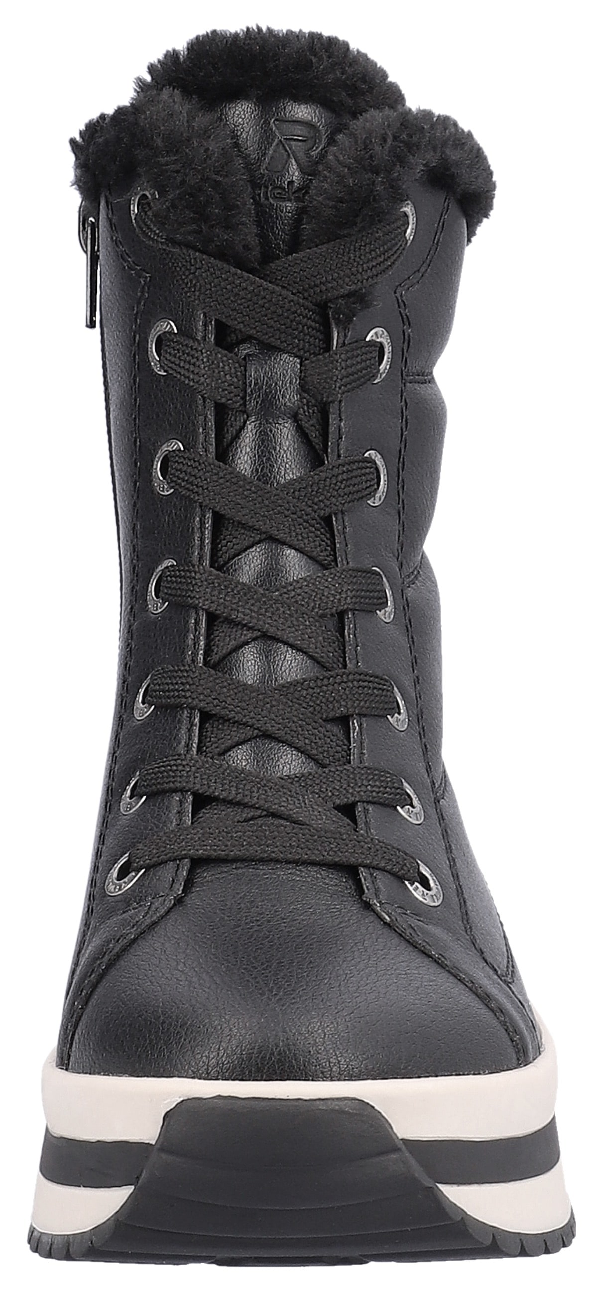Rieker EVOLUTION Winterboots, Schnürboots, Stiefelette mit praktischem Innenreissverschluss