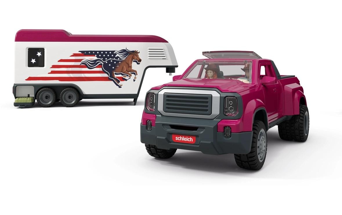 Schleich® Spielzeug-Auto »Lakeside Truck mit Anhänger«