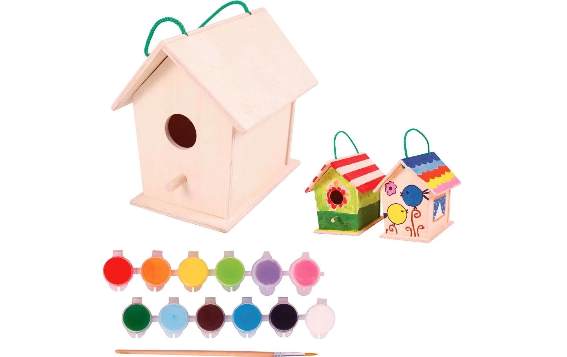 Spielba Lernspielzeug »Vogelhaus zum Bemalen«