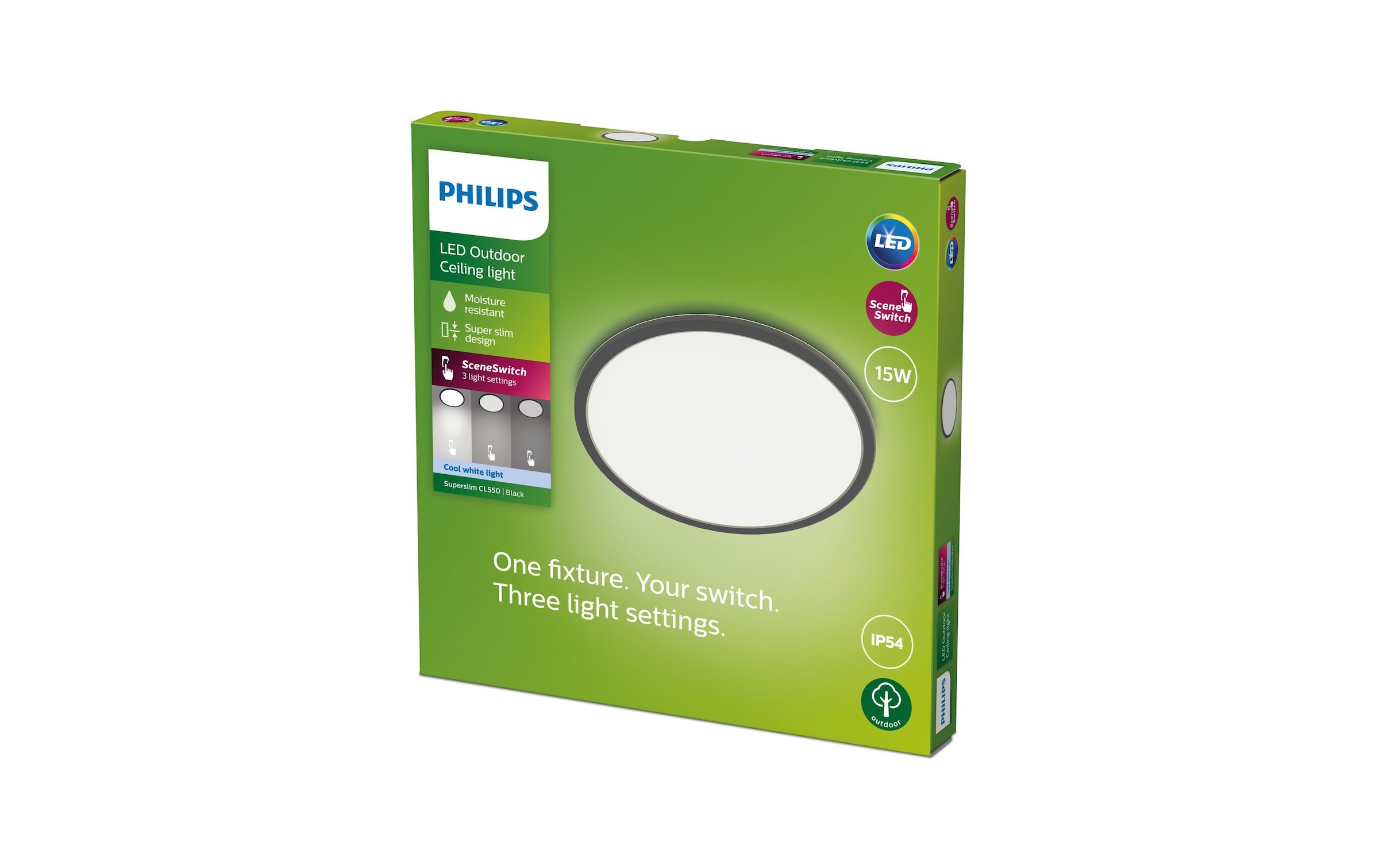Philips Deckenleuchte »Superslim CL5«, 1 flammig
