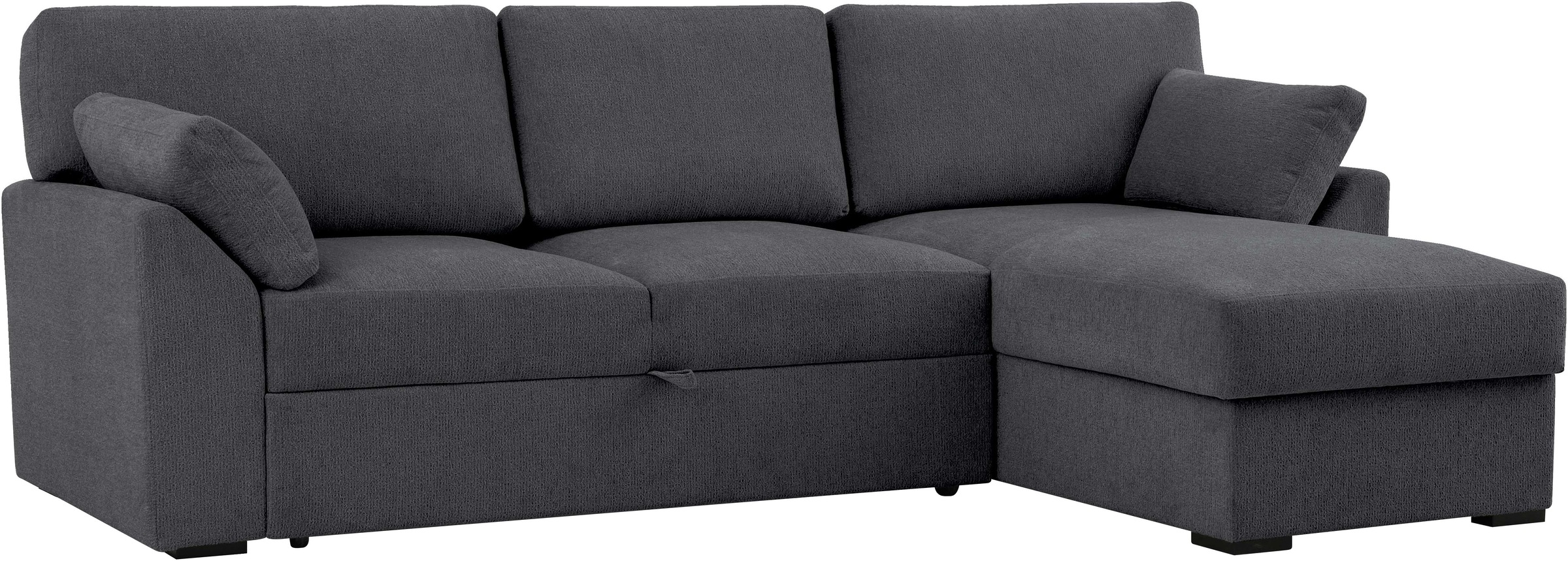 Home affaire Ecksofa »Citry«, Breite 246 cm, Chenille, Bettfunktion, Bettkasten, L-Form