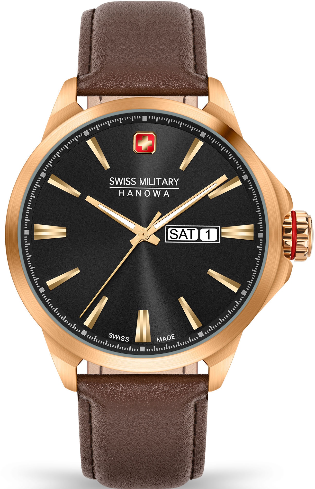 Swiss Military Hanowa Schweizer Uhr »DAY DATE CLASSIC, 06-4346.31.007« kaufen