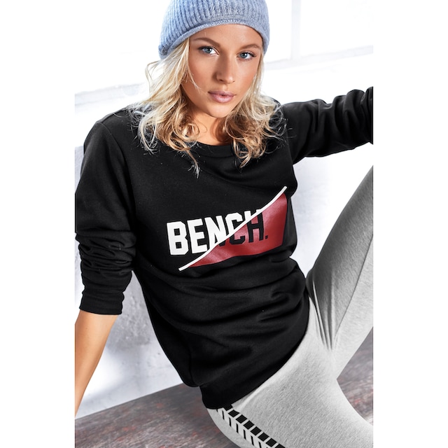 Bench. Sweatshirt, mit frontalem Logodruck, Loungeanzug online shoppen bei  Jelmoli-Versand Schweiz