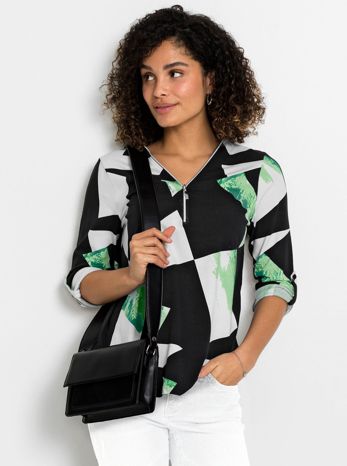 Inspirationen Langarmshirt »Modal-Baumwoll-Shirt« 1 Stk.