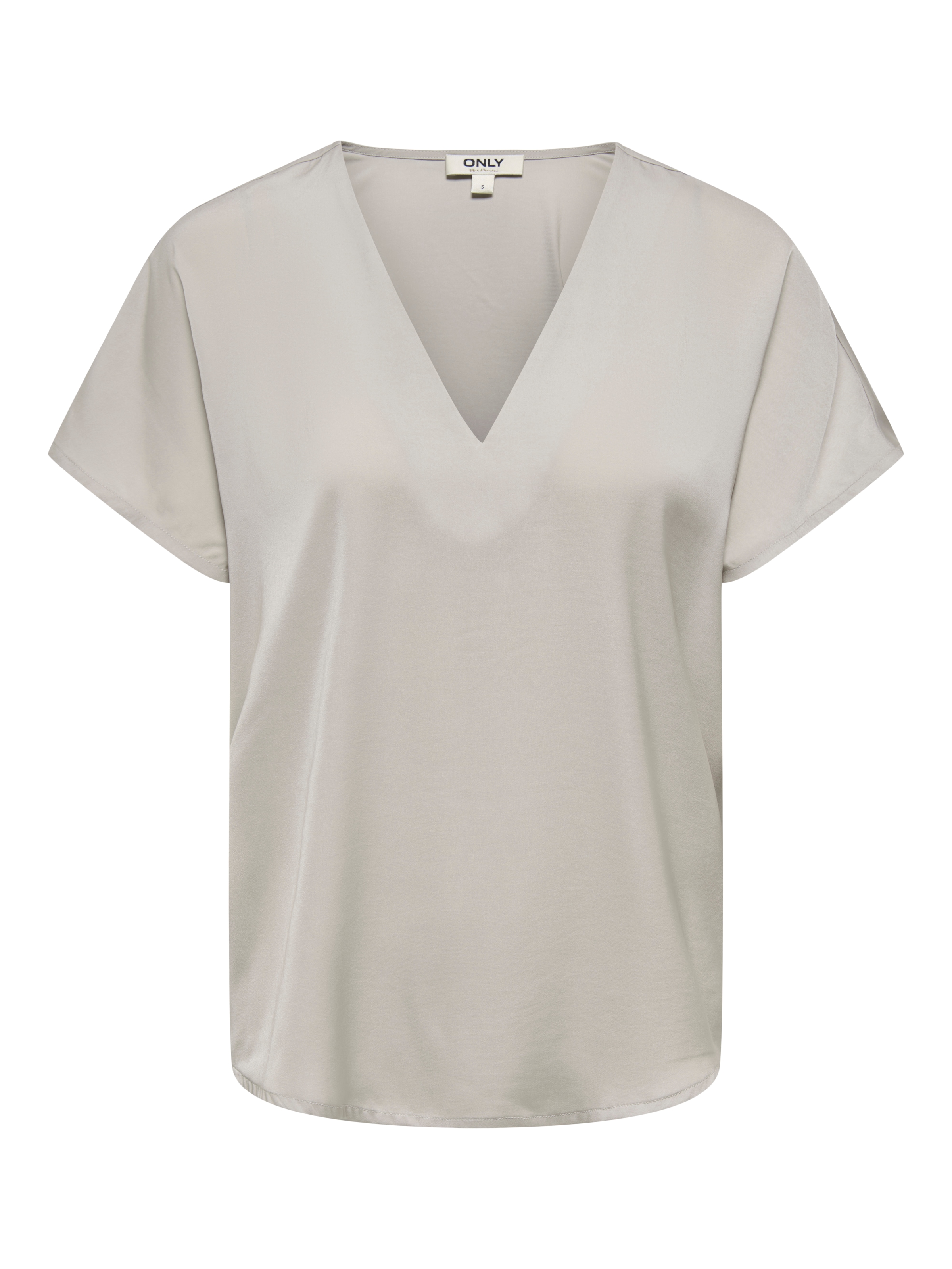 ONLY V-Shirt »ONLLUCY LIFE SS V-NECK TOP WVN«